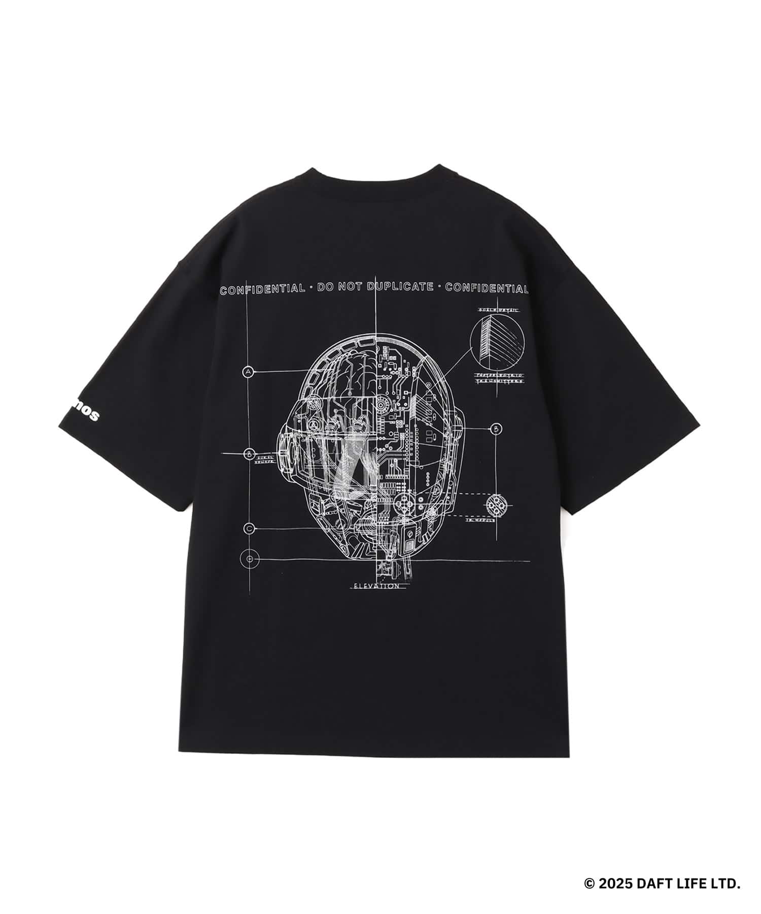 atmos x Daft Punk Random Access Memories T-shirt BLACKの画像