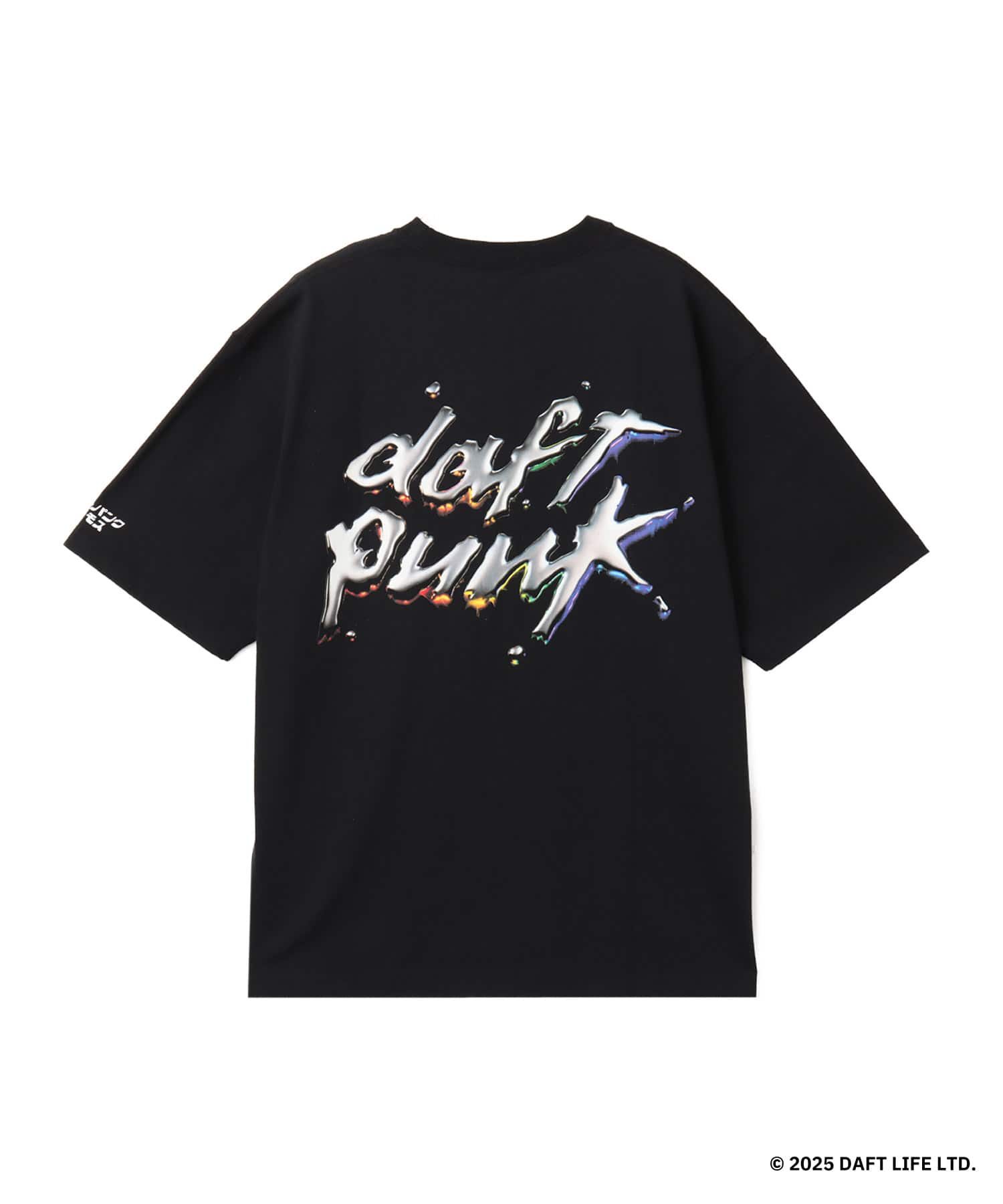 atmos x Daft Punk DISCOVERY T-shirt 2 BLACKの画像