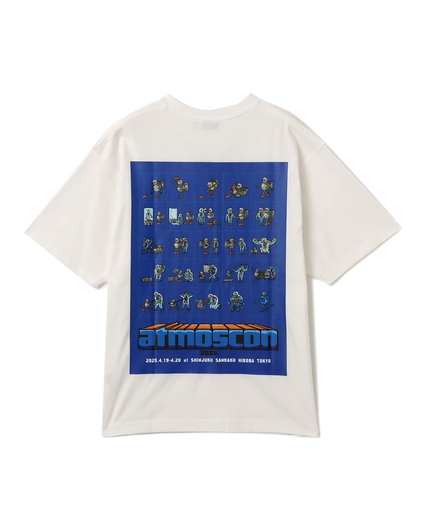 atmoscon2025 Poster T-shirt WHITEの画像