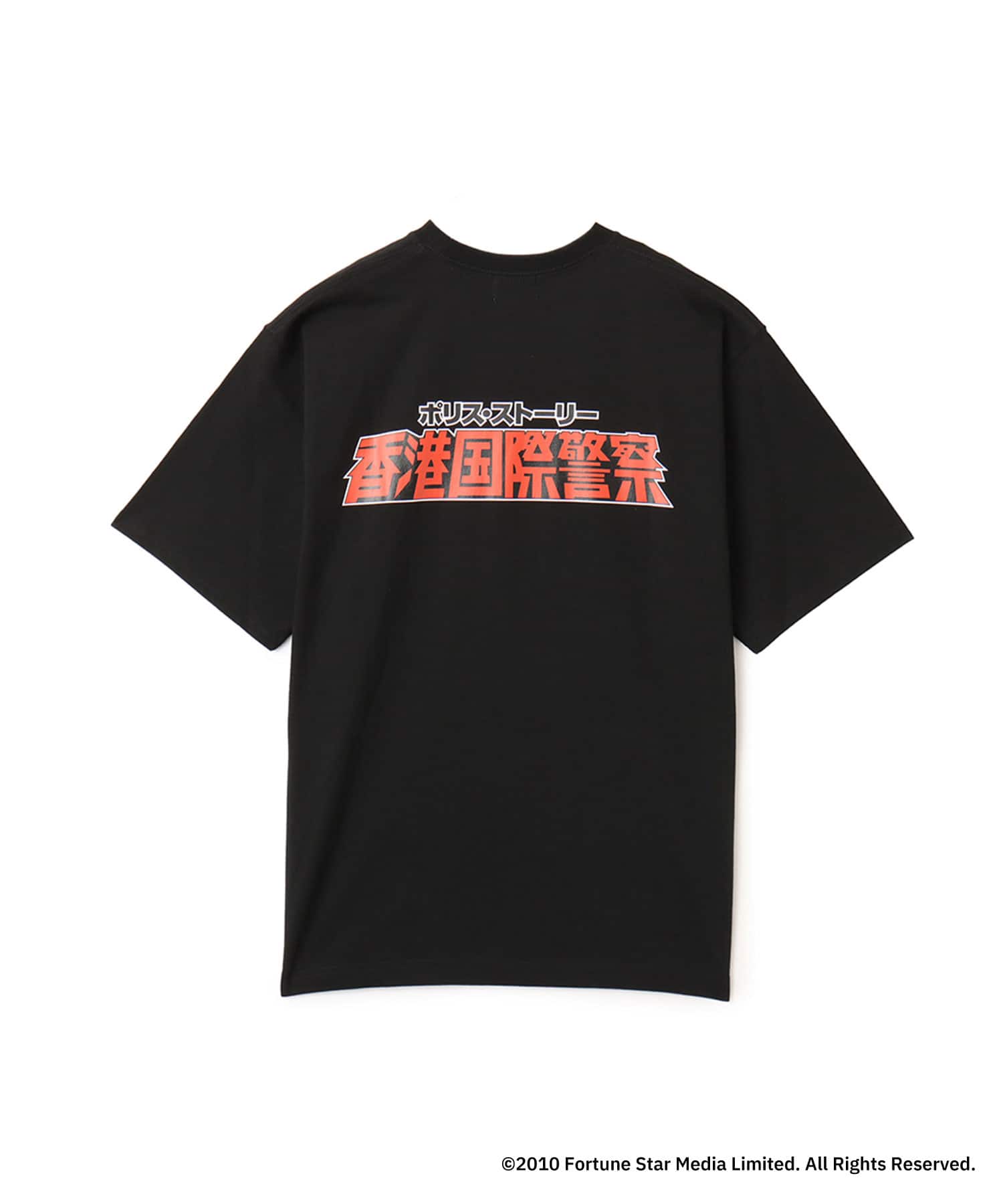 POLICE STORY x atmos T-shirt BLACKの画像