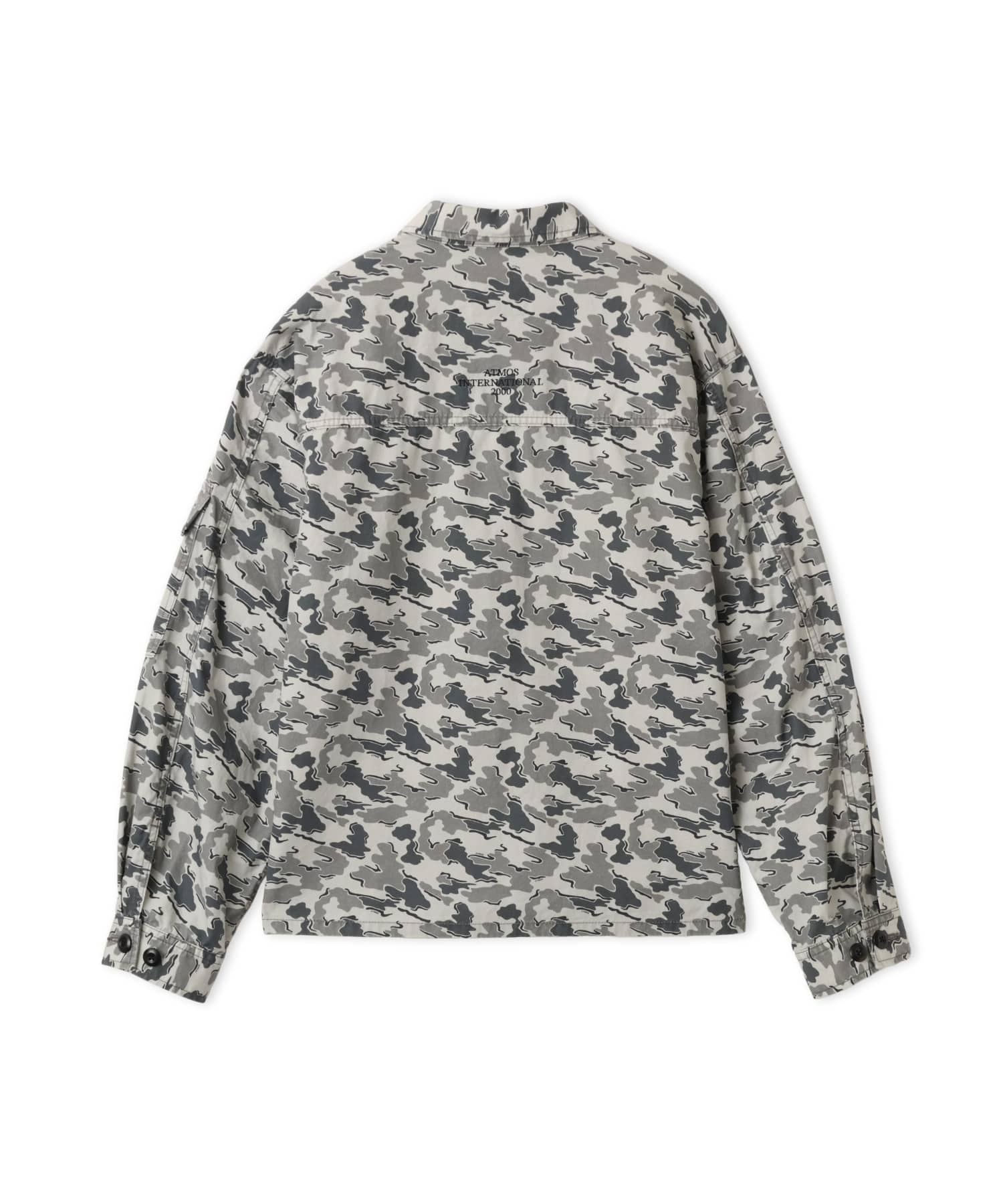 atmos Cotton Military Jacket CAMOUFLAGE GRAYの画像