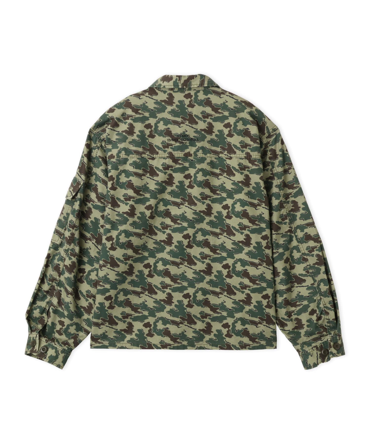 atmos Cotton Military Jacket CAMOUFLAGE KHAKIの画像