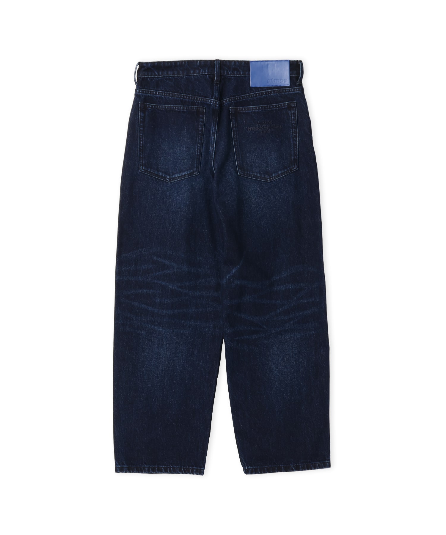 atmos Vintage Finish Denim Pants BLUEの画像