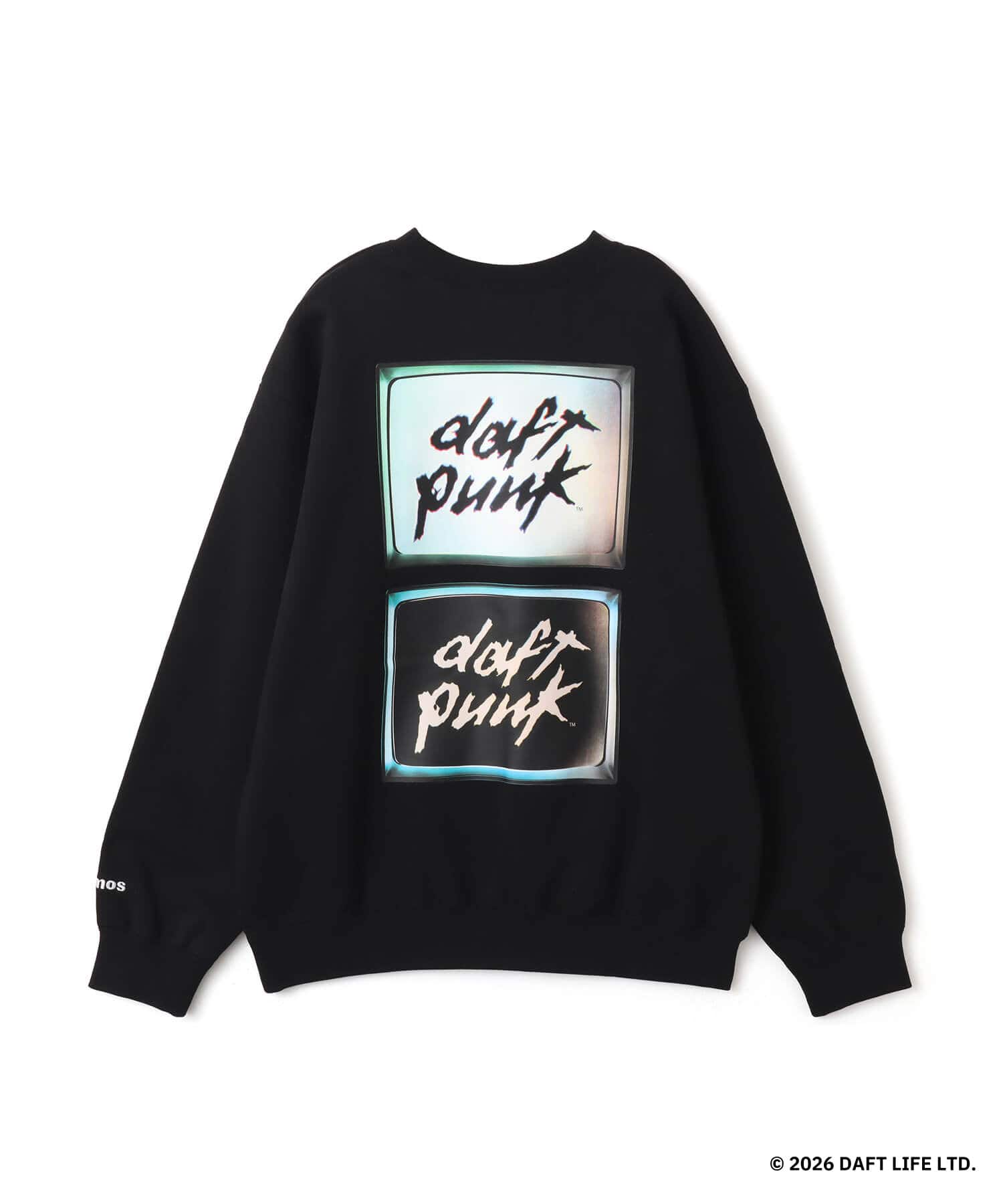 atmos x Daft Punk Technologic Crew Neck Sweatshirt BLACKの画像