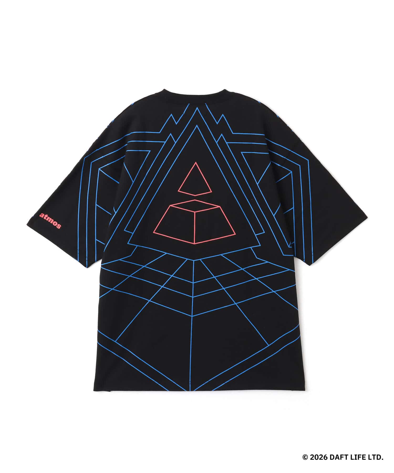 atmos x Daft Punk Alive 2007 T-shirt BLACKの画像