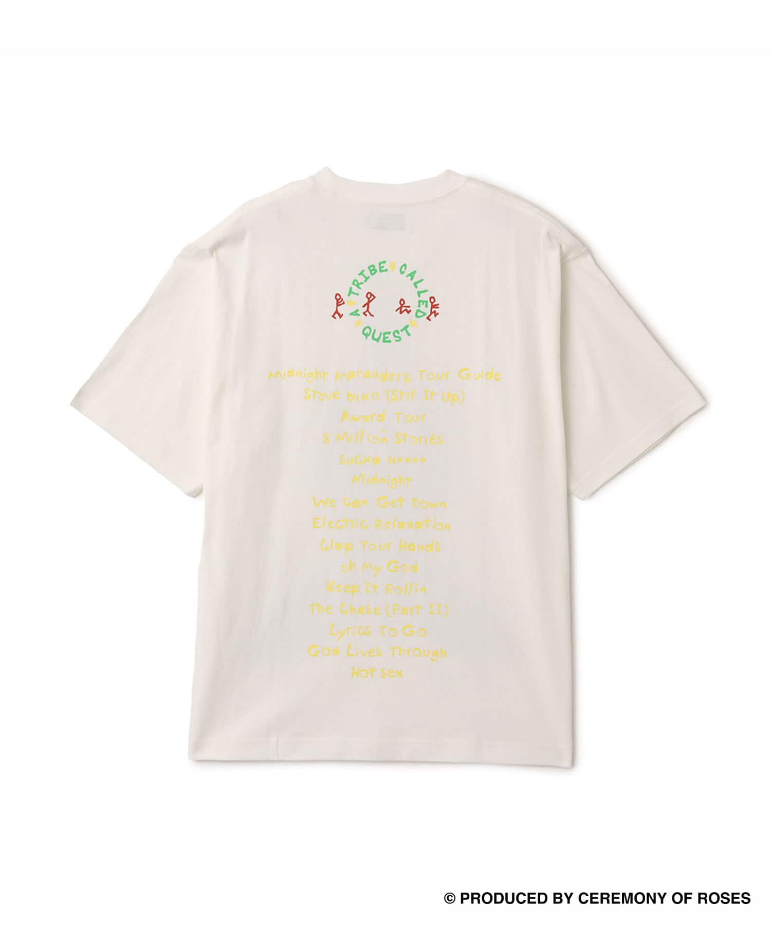 atmos x ATCQ Midnight Marauders T-shirt WHITE（アトモス x ア