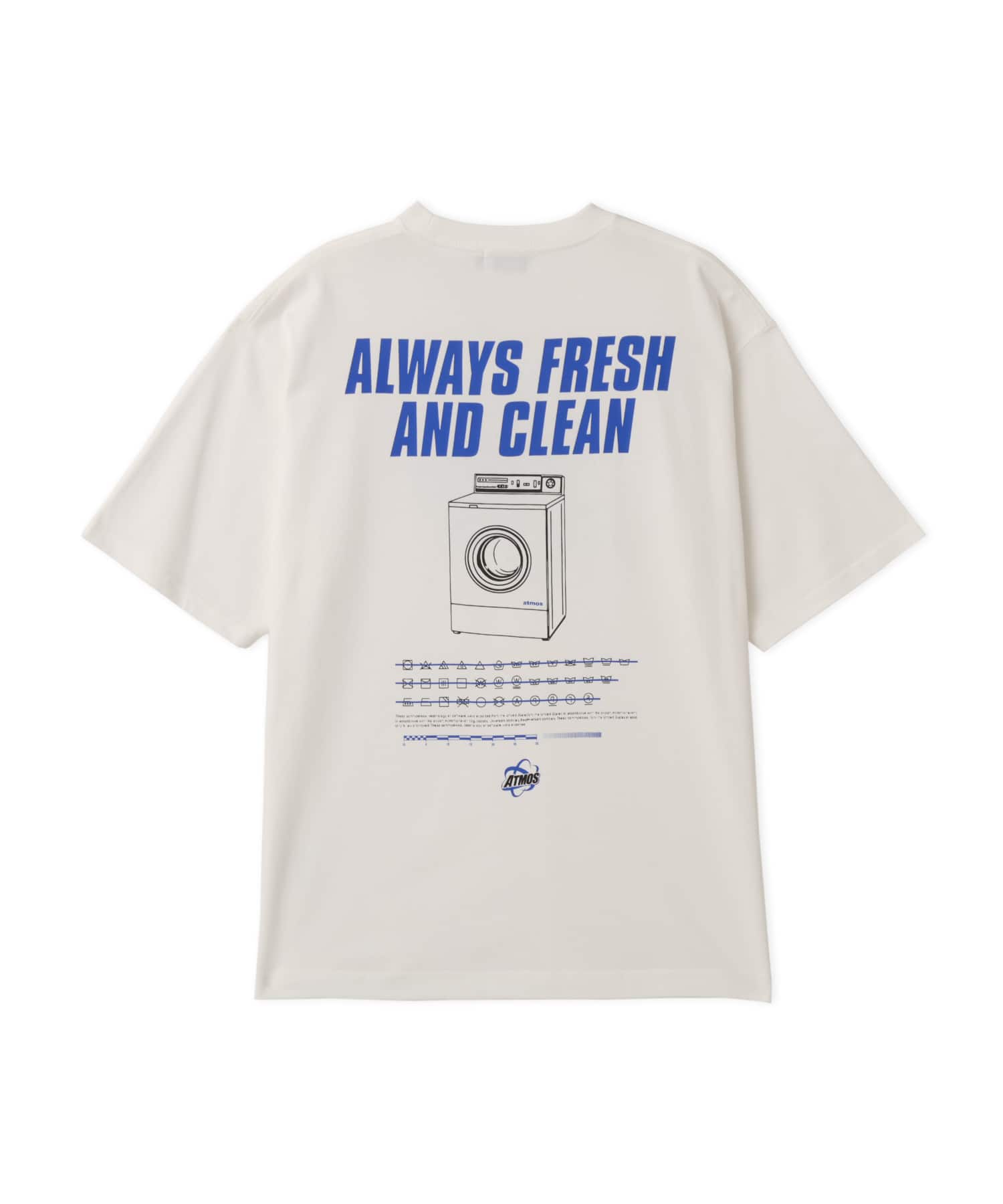 atmos Laundry Print T-shirt WHITEの画像