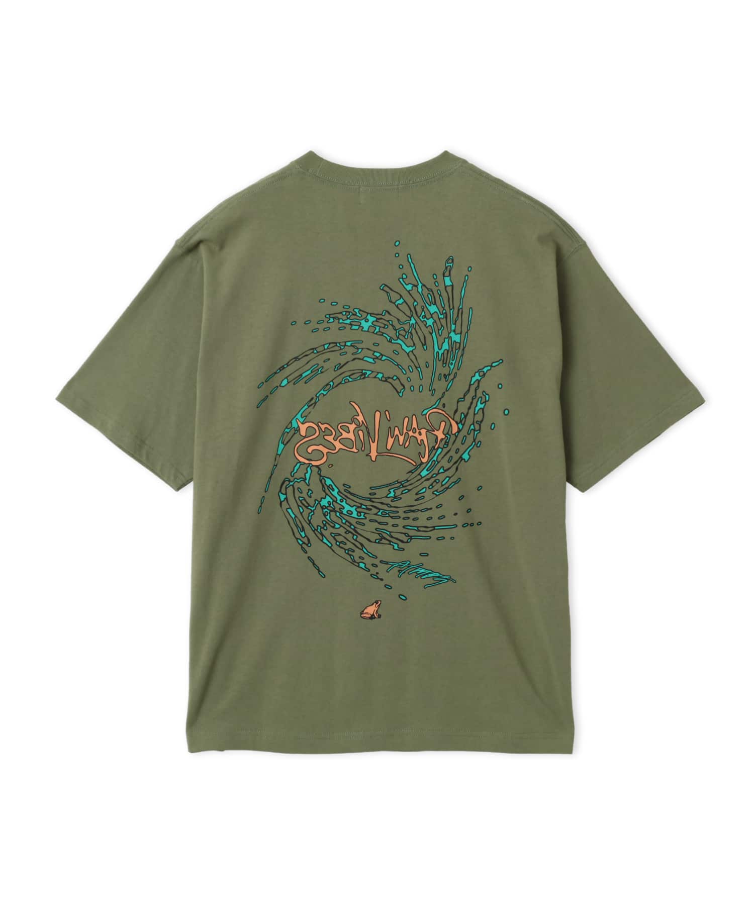 atmos Wizard Print T-shirt KHAKI（アトモス ウィザード プリント