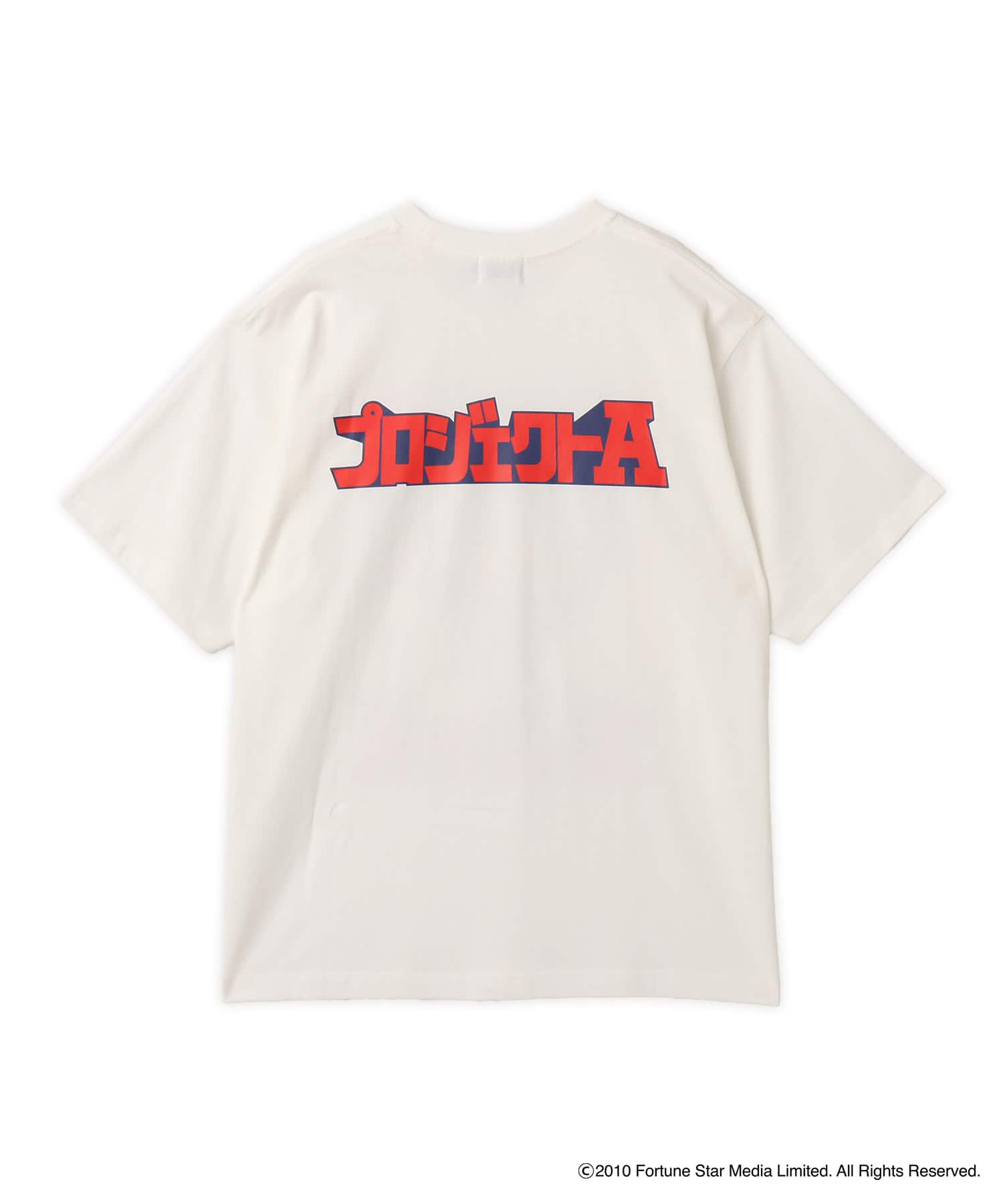 atmos x Project A T-shirt 1 WHITEの画像