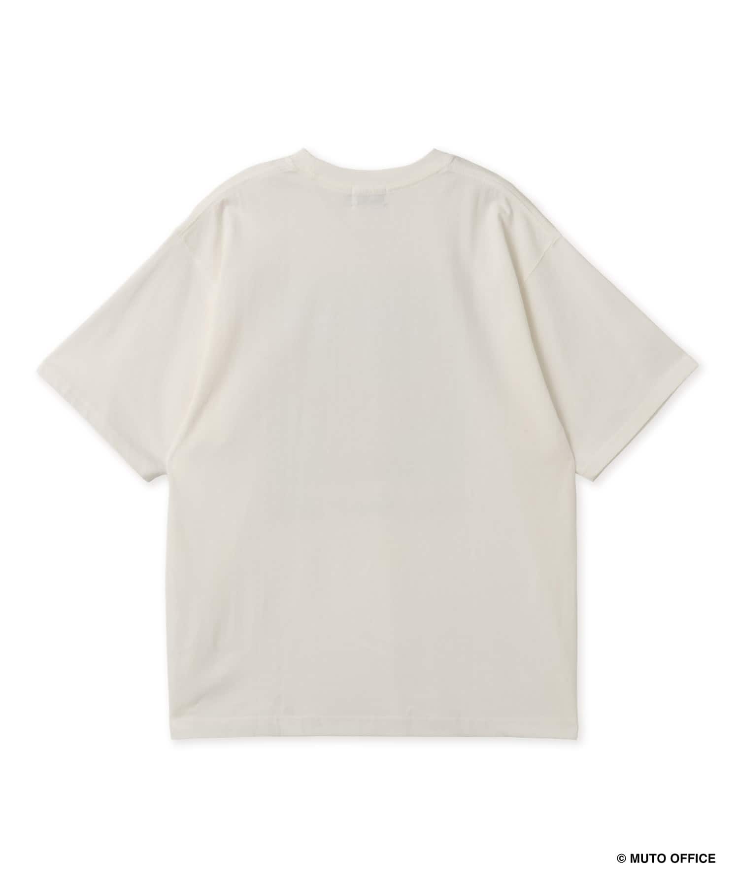 GREAT MUTA x HAROSHI x atmos T-shirt WHITEの画像