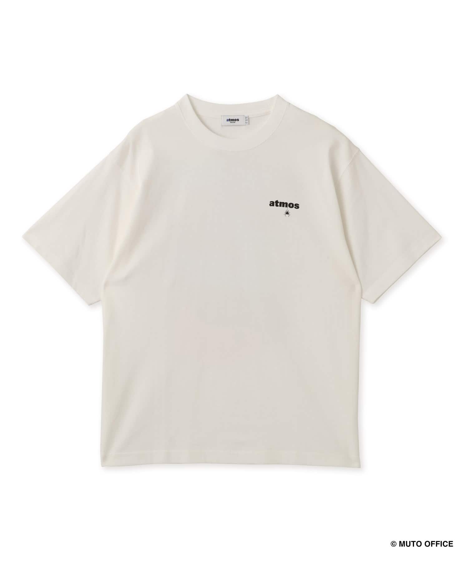 GREAT MUTA x atmos T-shirt WHITEの画像
