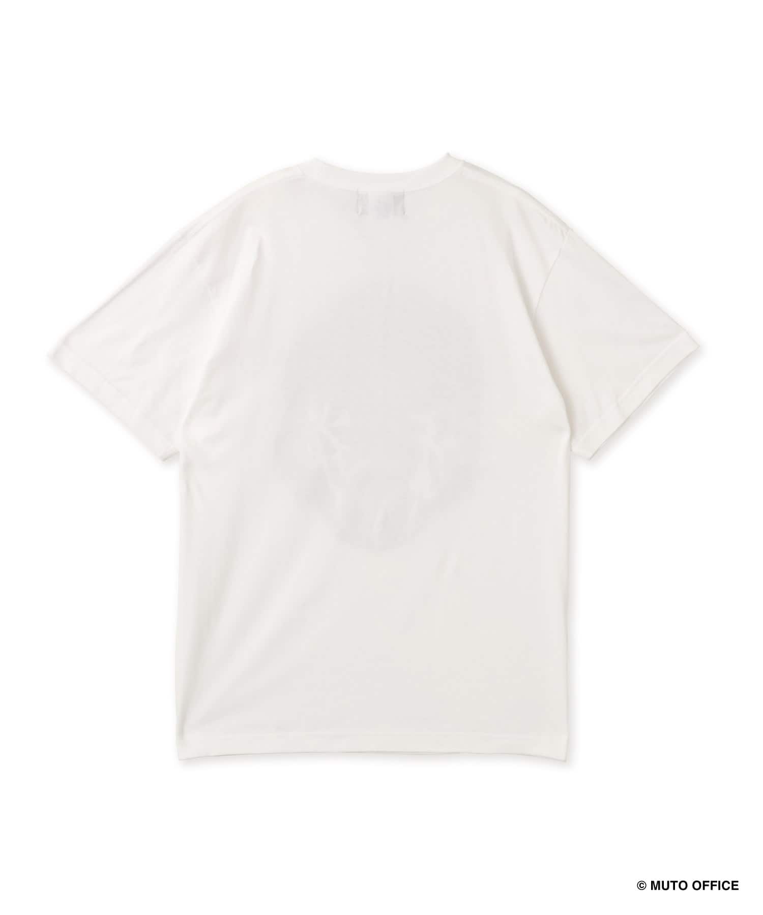 GREAT MUTA x TWOPLATOONS FACE T-Shirt BLACK X WHITEの画像