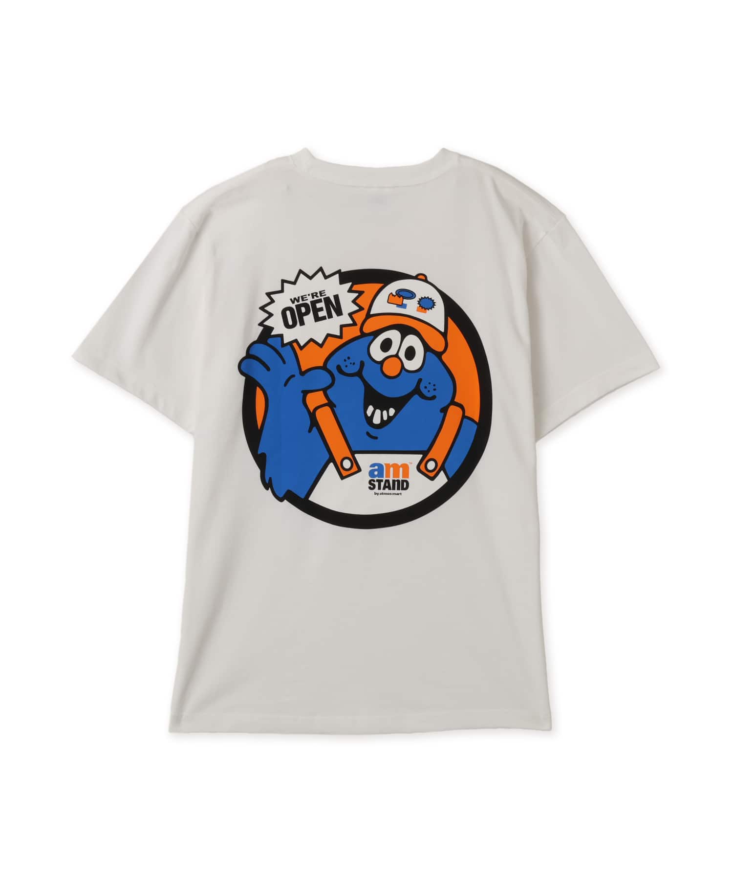 atmos am T-shirt #1 WHITEの画像