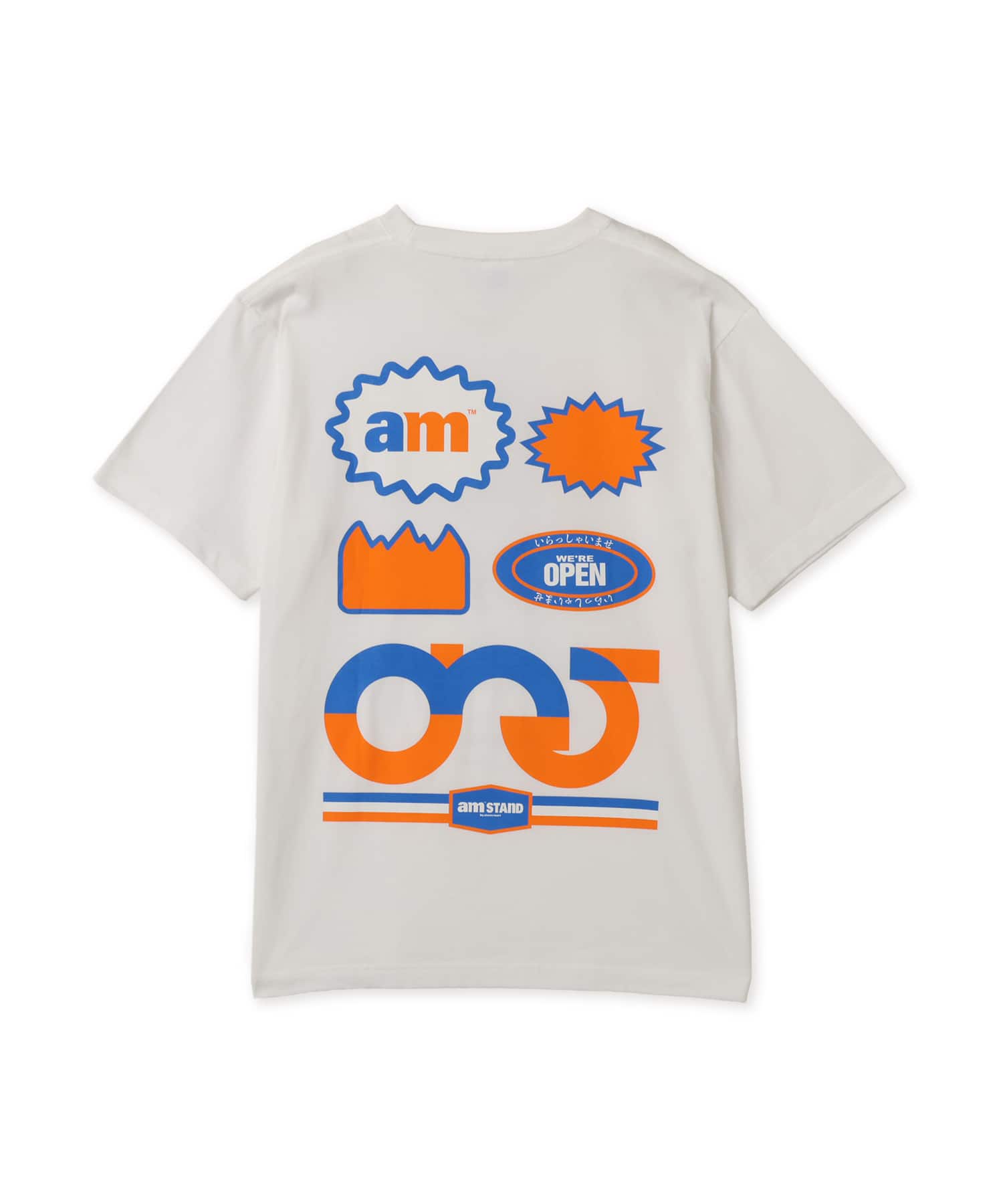 atmos am T-shirt #2 WHITEの画像