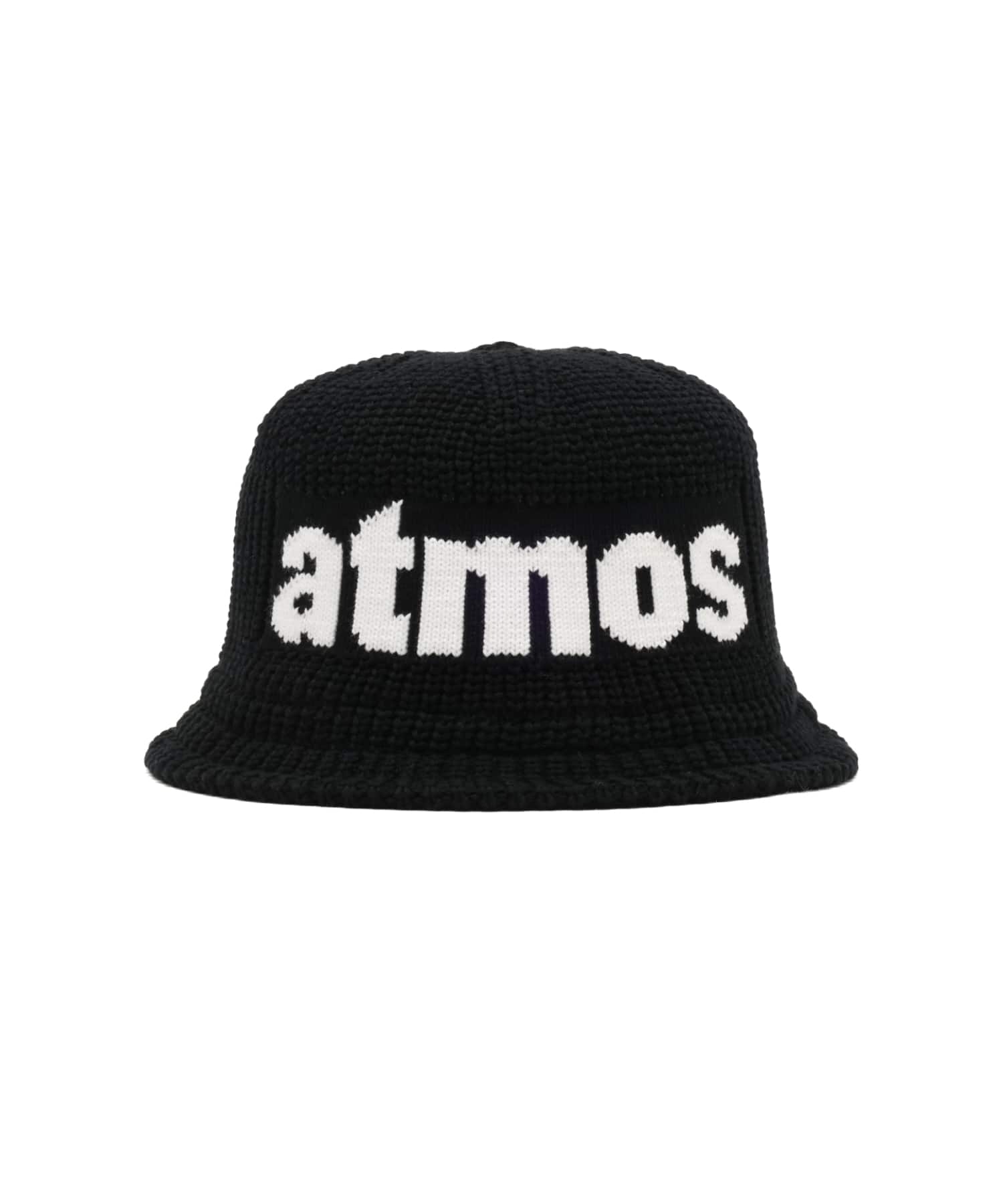 atmos Logo Print Vacation Hat BLACKの画像