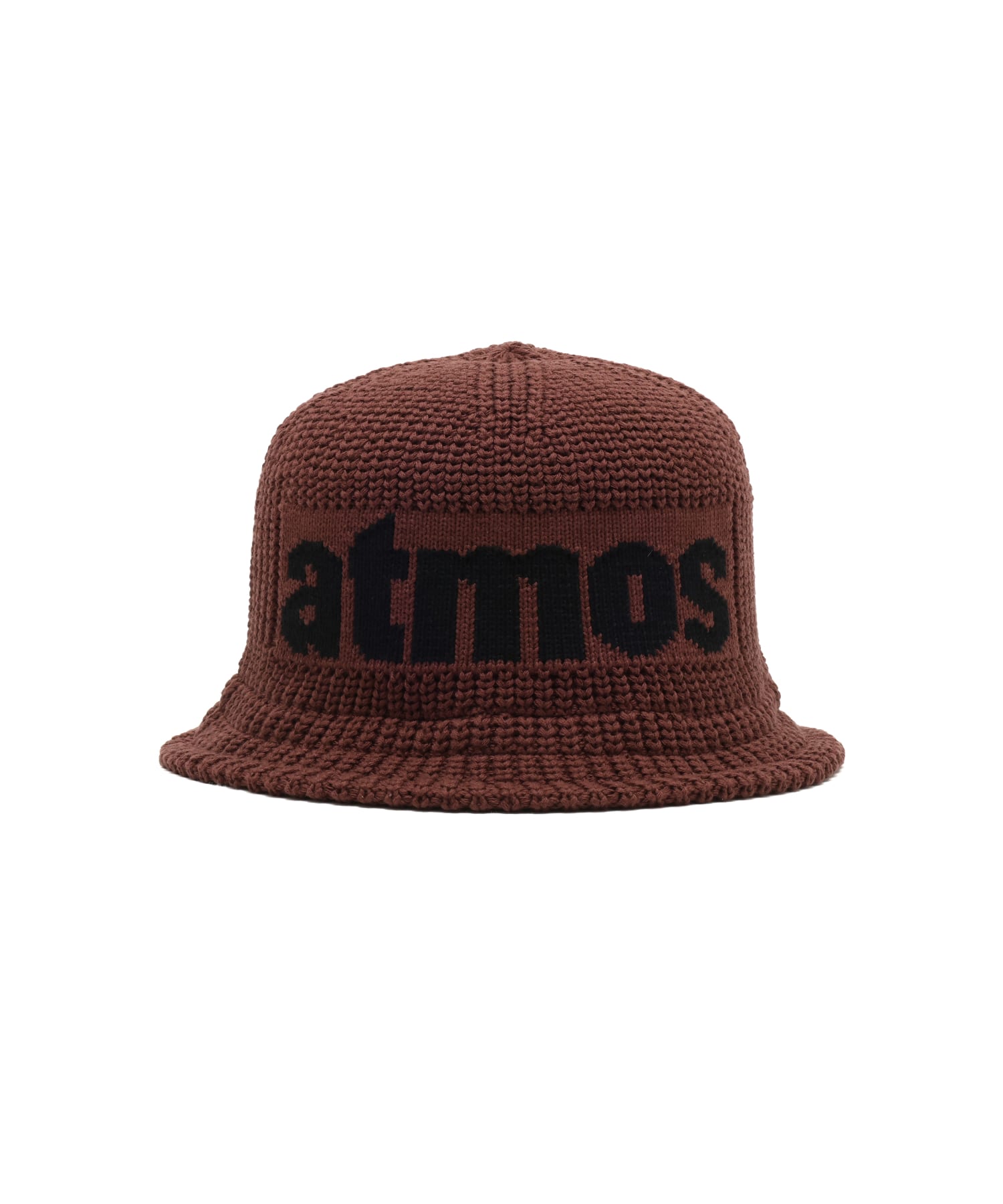 atmos Logo Print Vacation Hat BROWNの画像