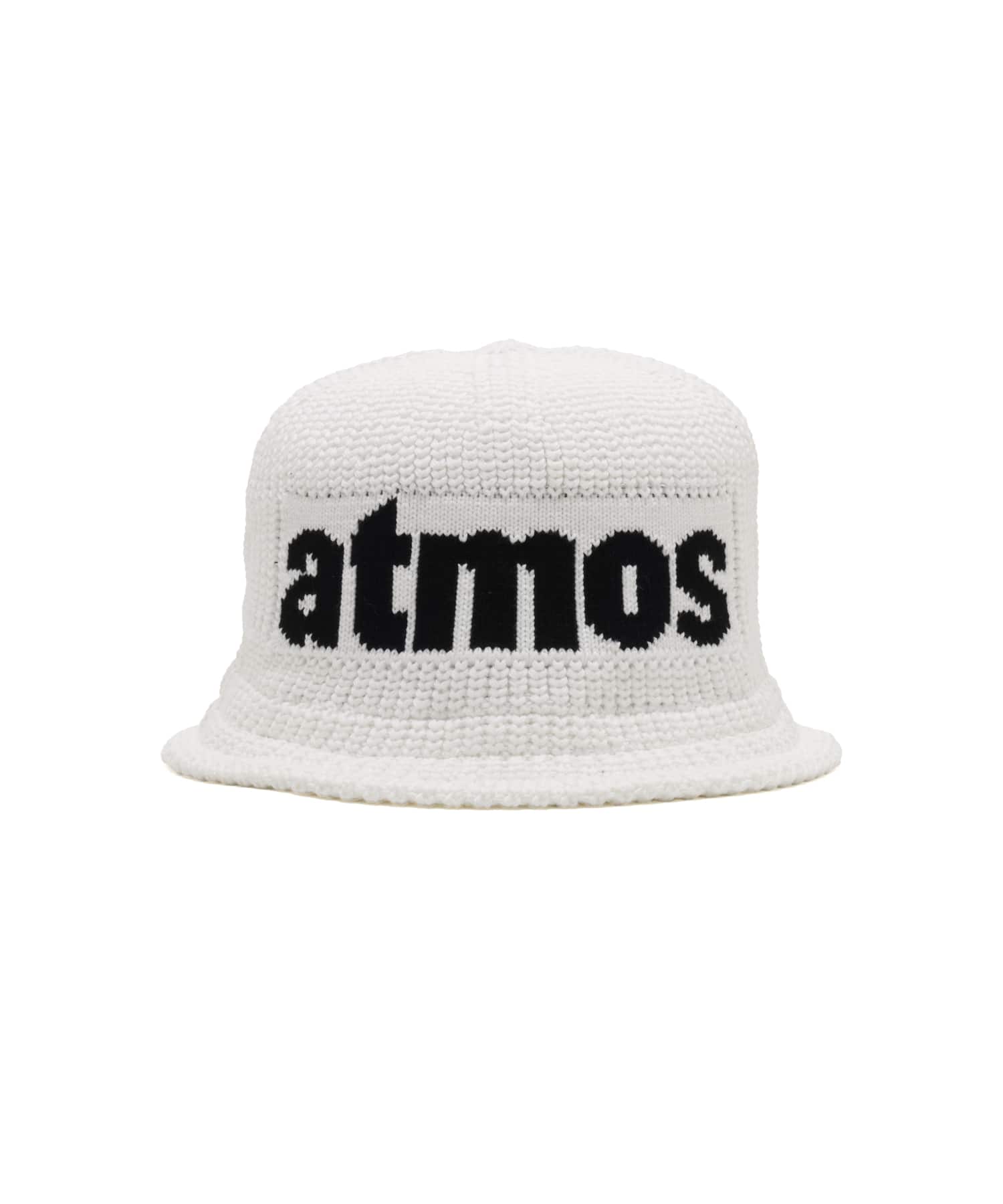 atmos Logo Print Vacation Hat WHITEの画像