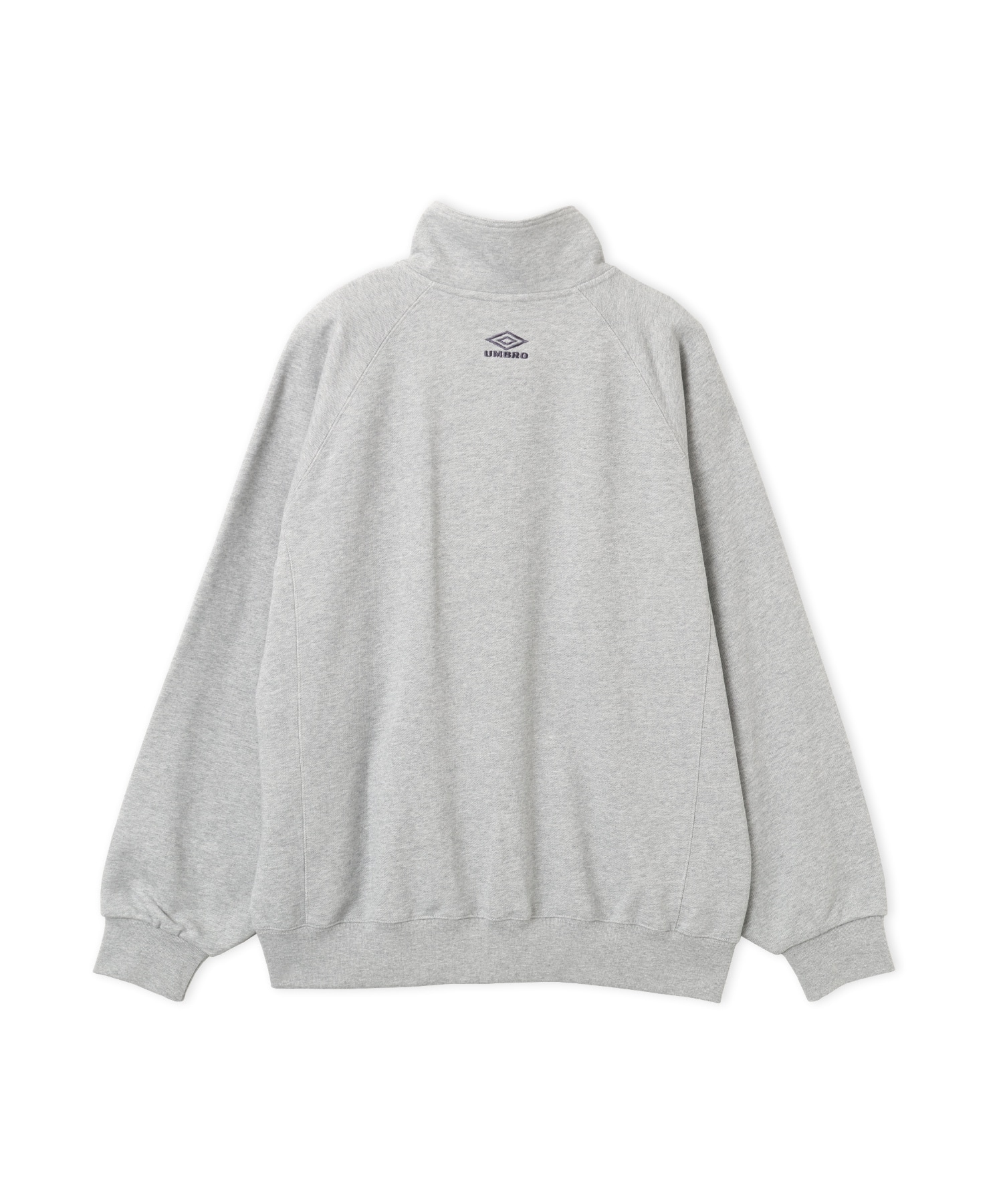 atmos UMBROxatmos Half Zip-Up Sweatshirt GRAYの画像
