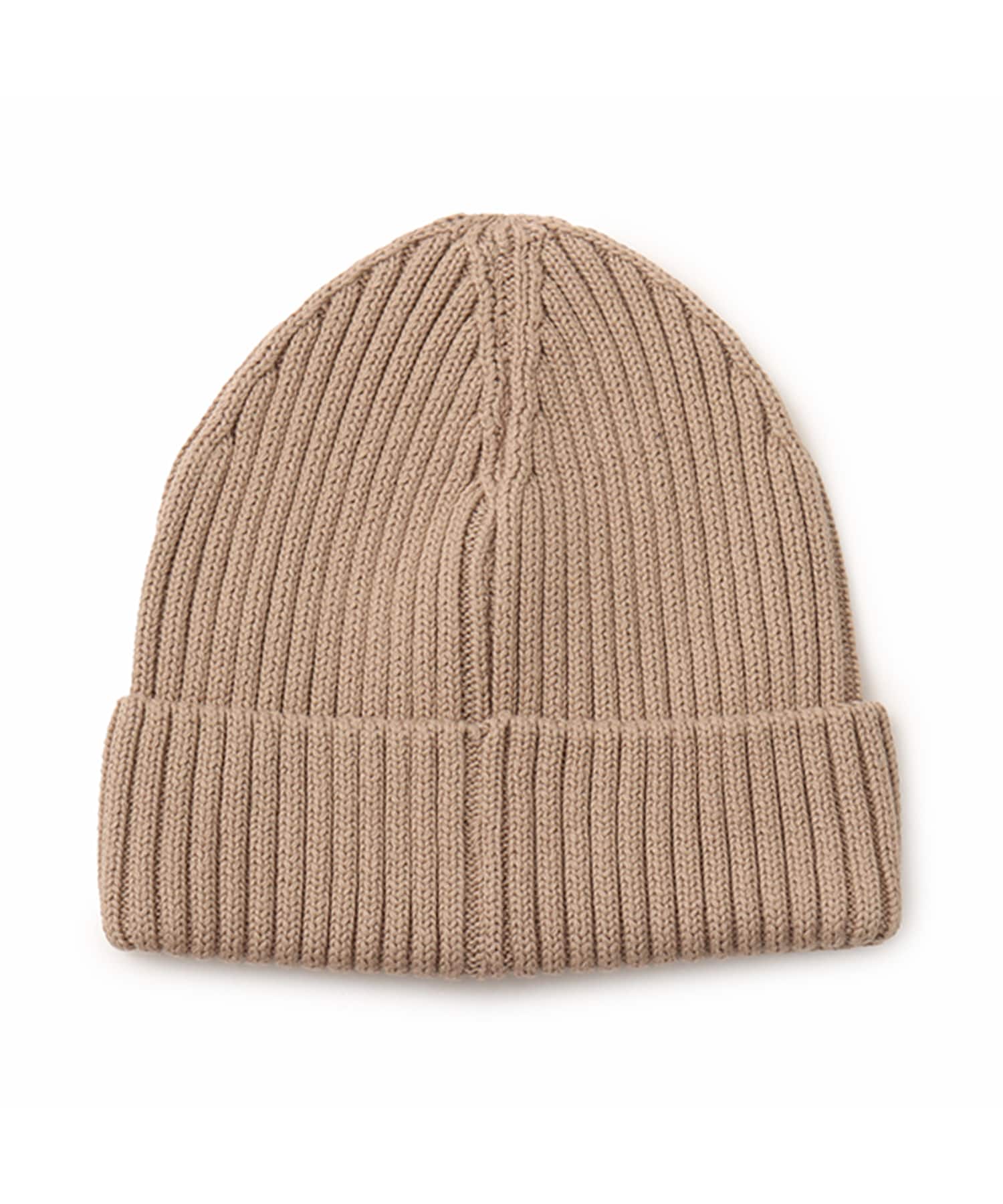atmos Cotton Knit Cap BEIGEの画像