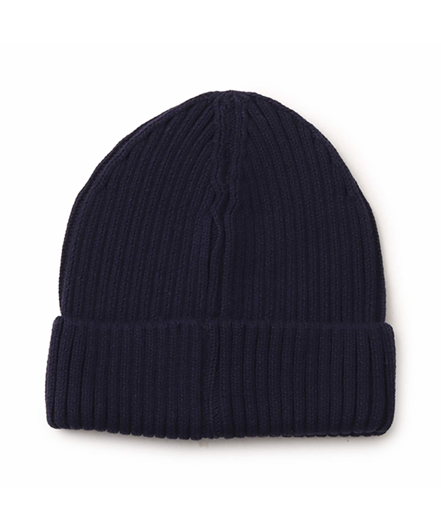 atmos Cotton Knit Cap NAVYの画像