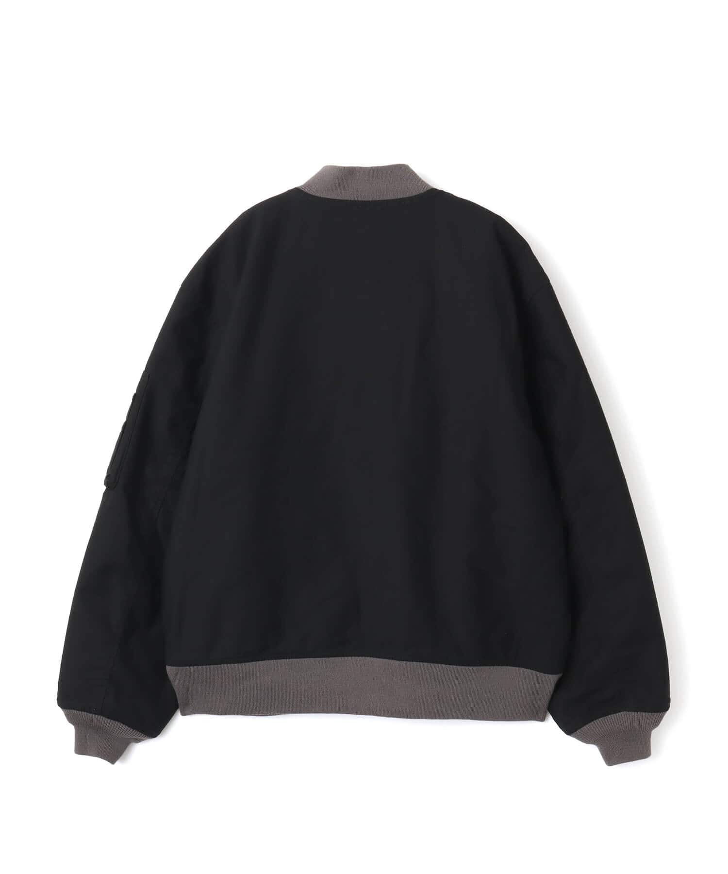 atmos Reversible Flight Jacket BLACKの画像