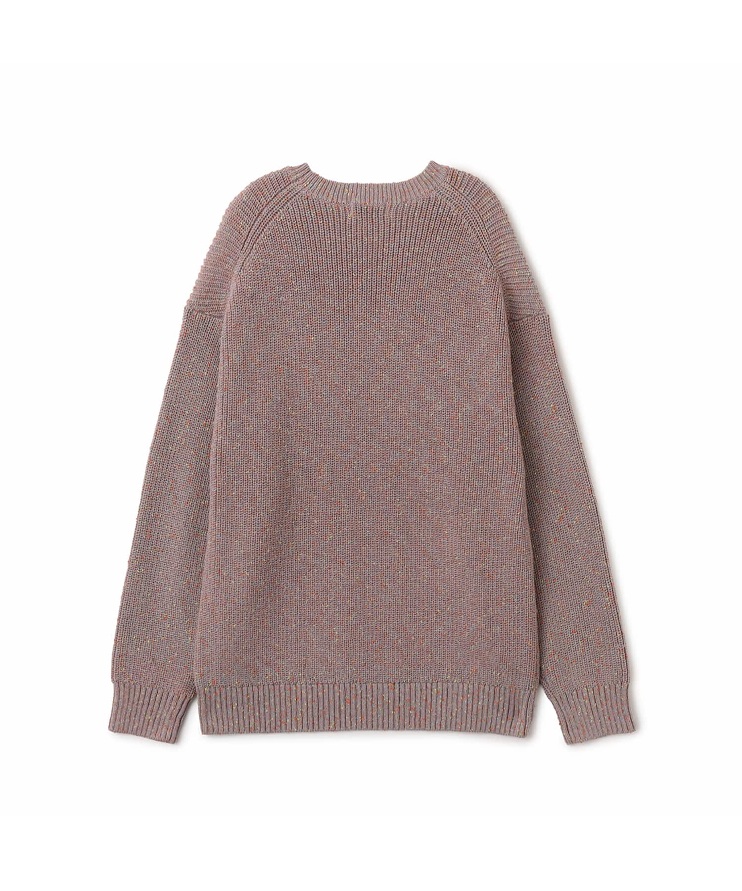 atmos Mixed Napped Yarn Crew Sweater PINKの画像