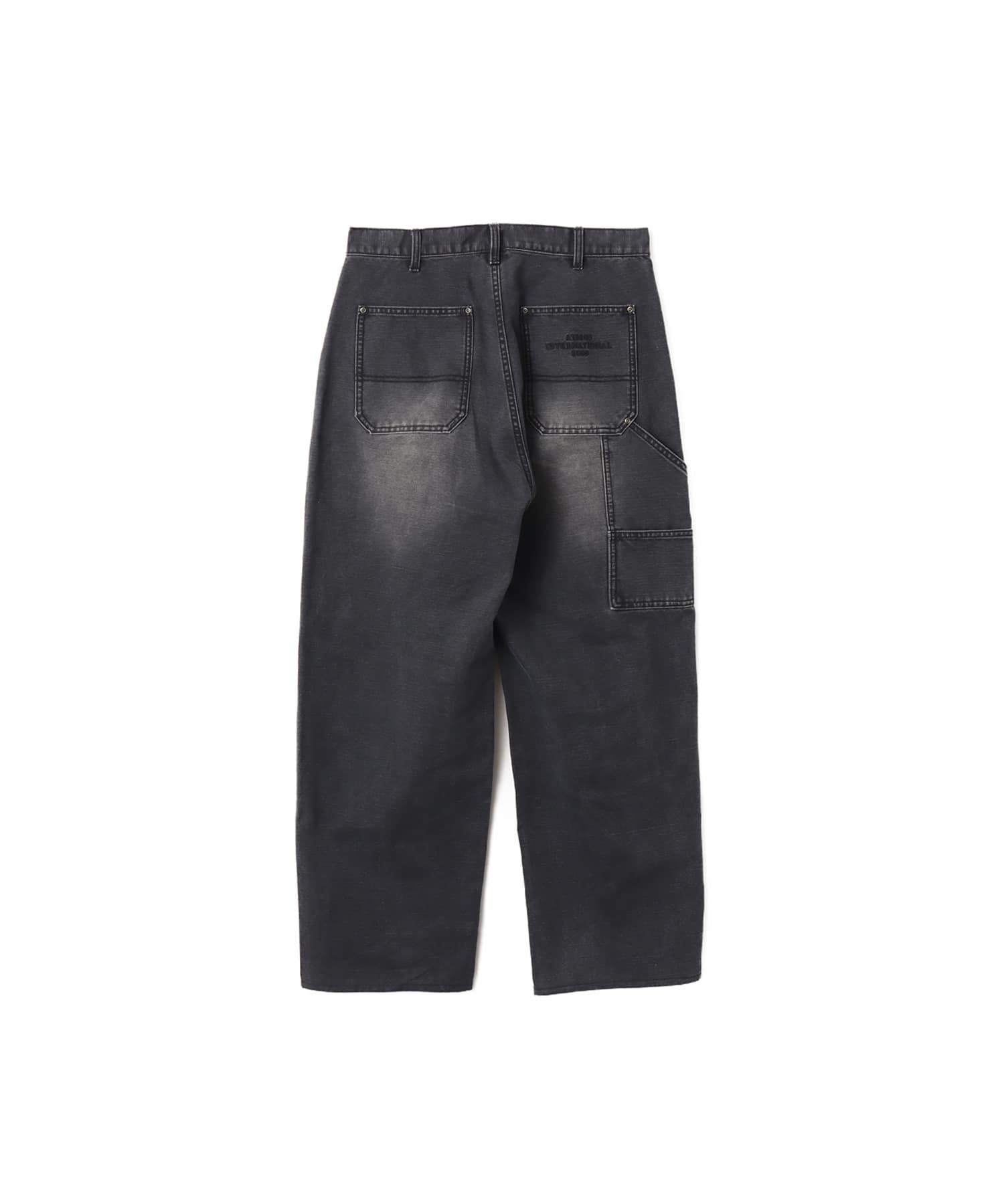 atmos Double-Knee Denim Pants BLACKの画像