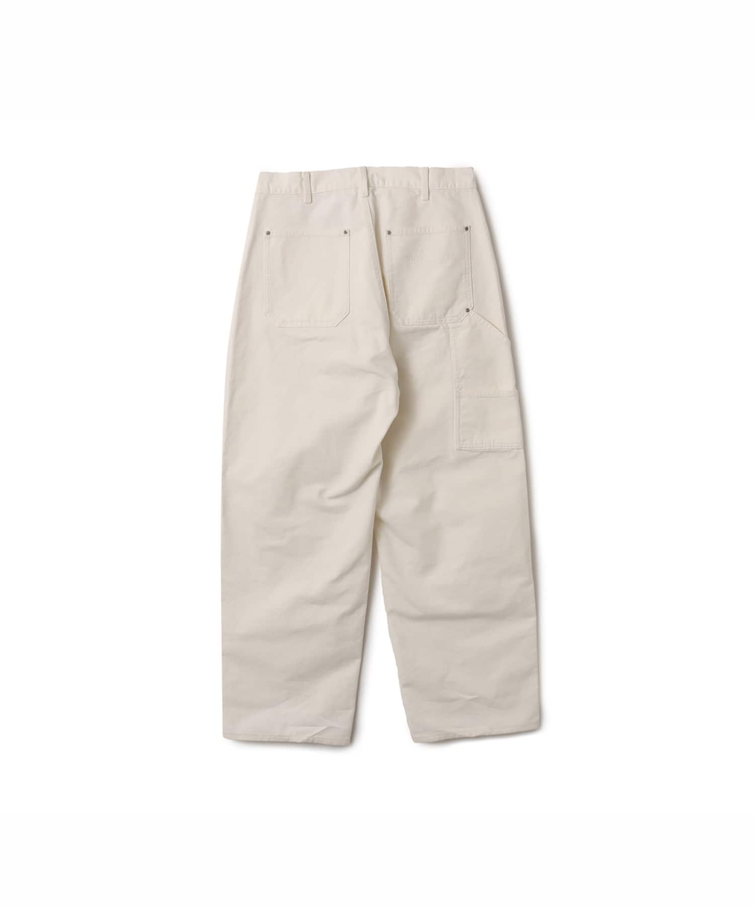 atmos Double-Knee Denim Pants WHITEの画像