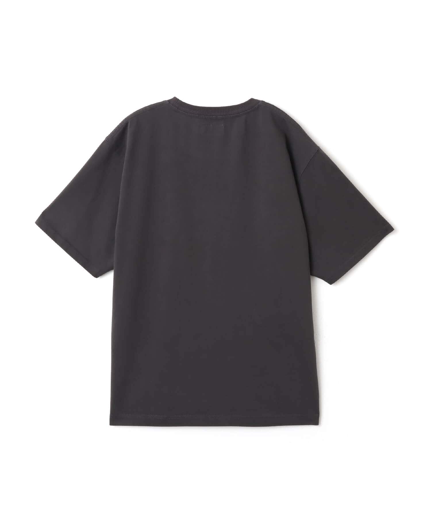 atmos Denim Logo T-shirt LIGHT BLACKの画像