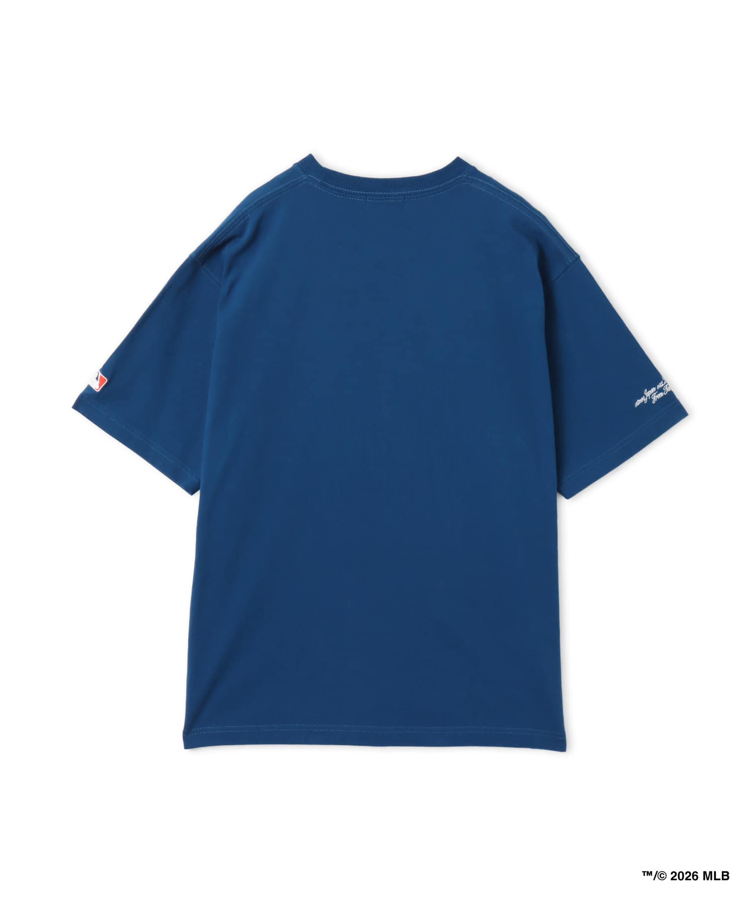 atmos x MLB Patch Logo T-shirt 【SAKURA】 BLUEの画像