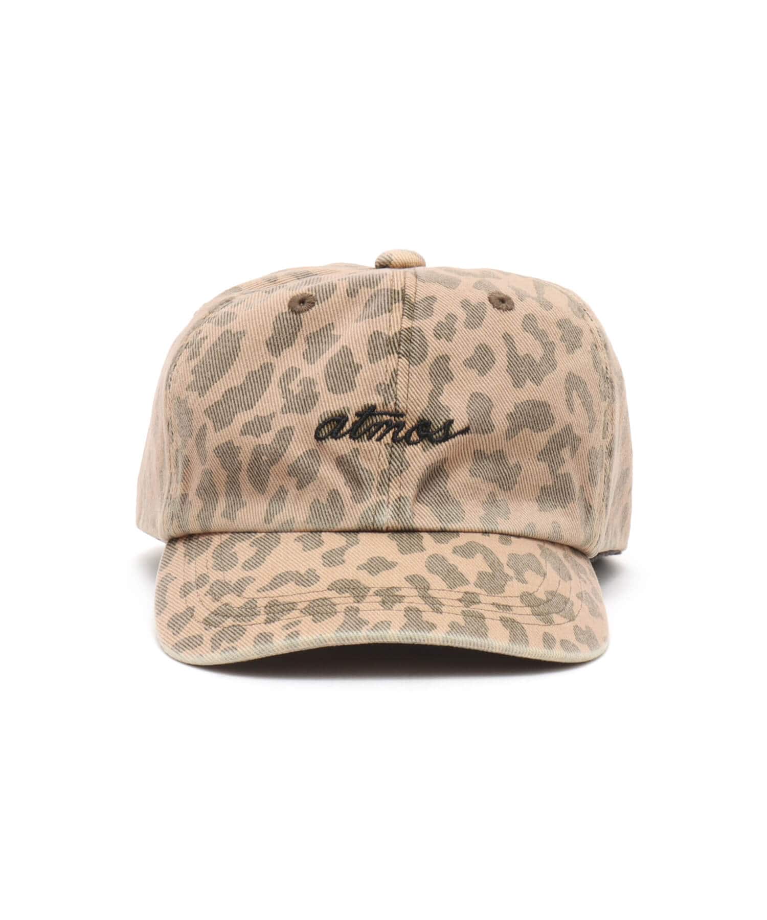 atmos Leopard Pattern Cap KHAKIの画像