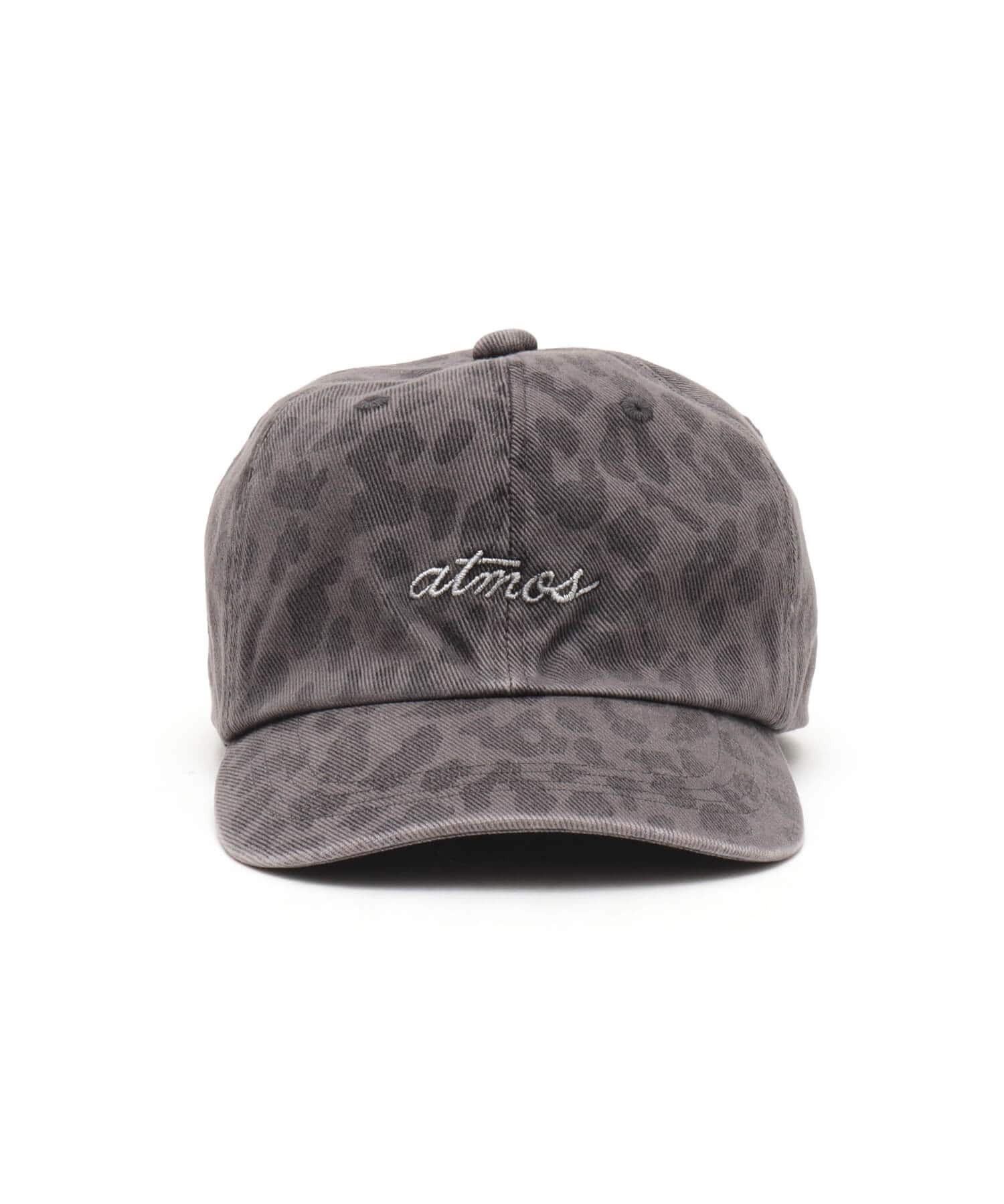 atmos Leopard Pattern Cap LIGHT BLACKの画像