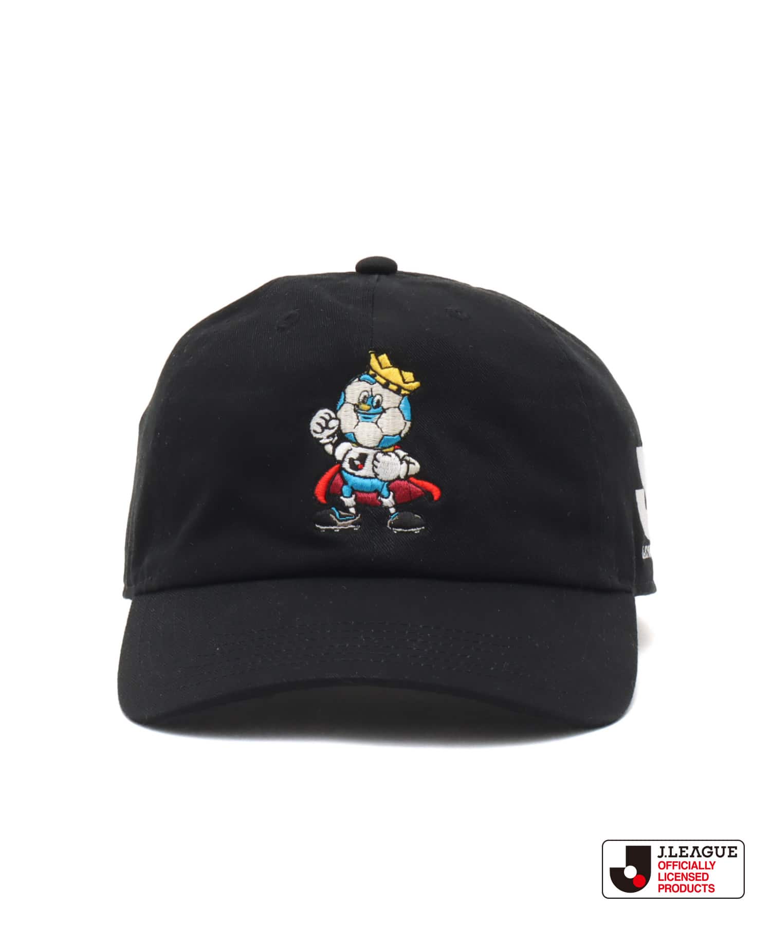 atmos x J.LEAGUE KING Cap BLACKの画像