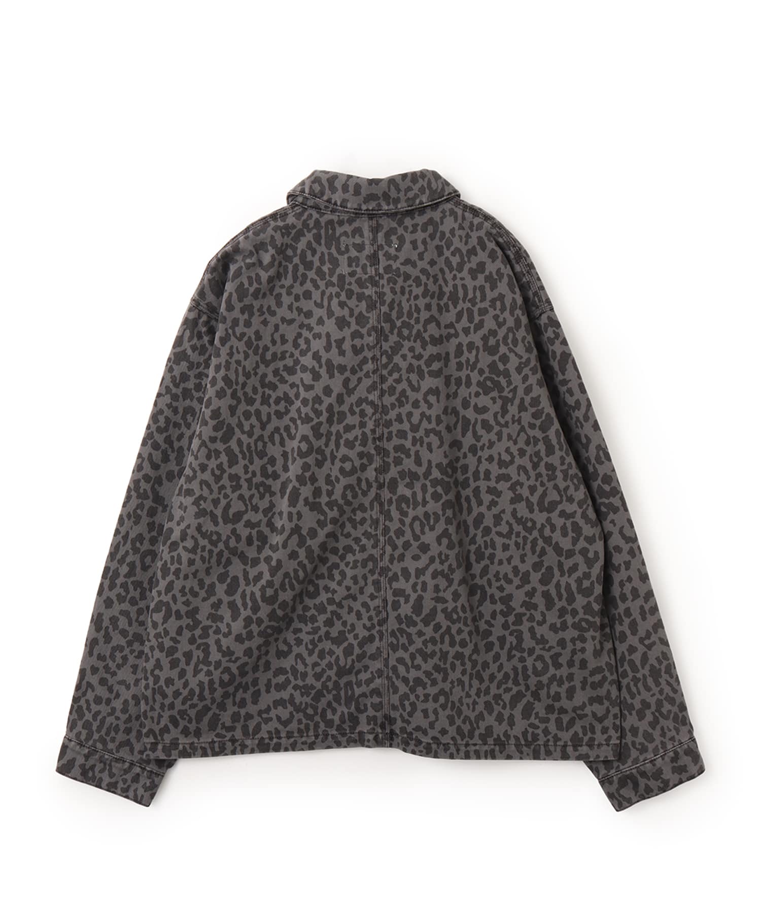 atmos Leopard Pattern Coverall LIGHT BLACKの画像