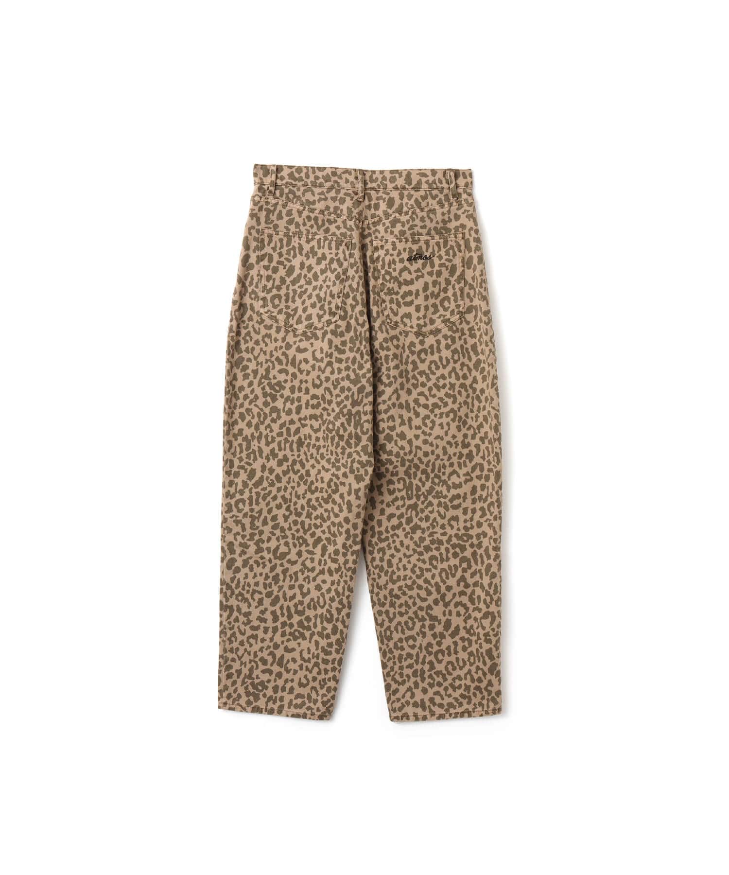 atmos Leopard Pattern Baggy Patns KHAKIの画像