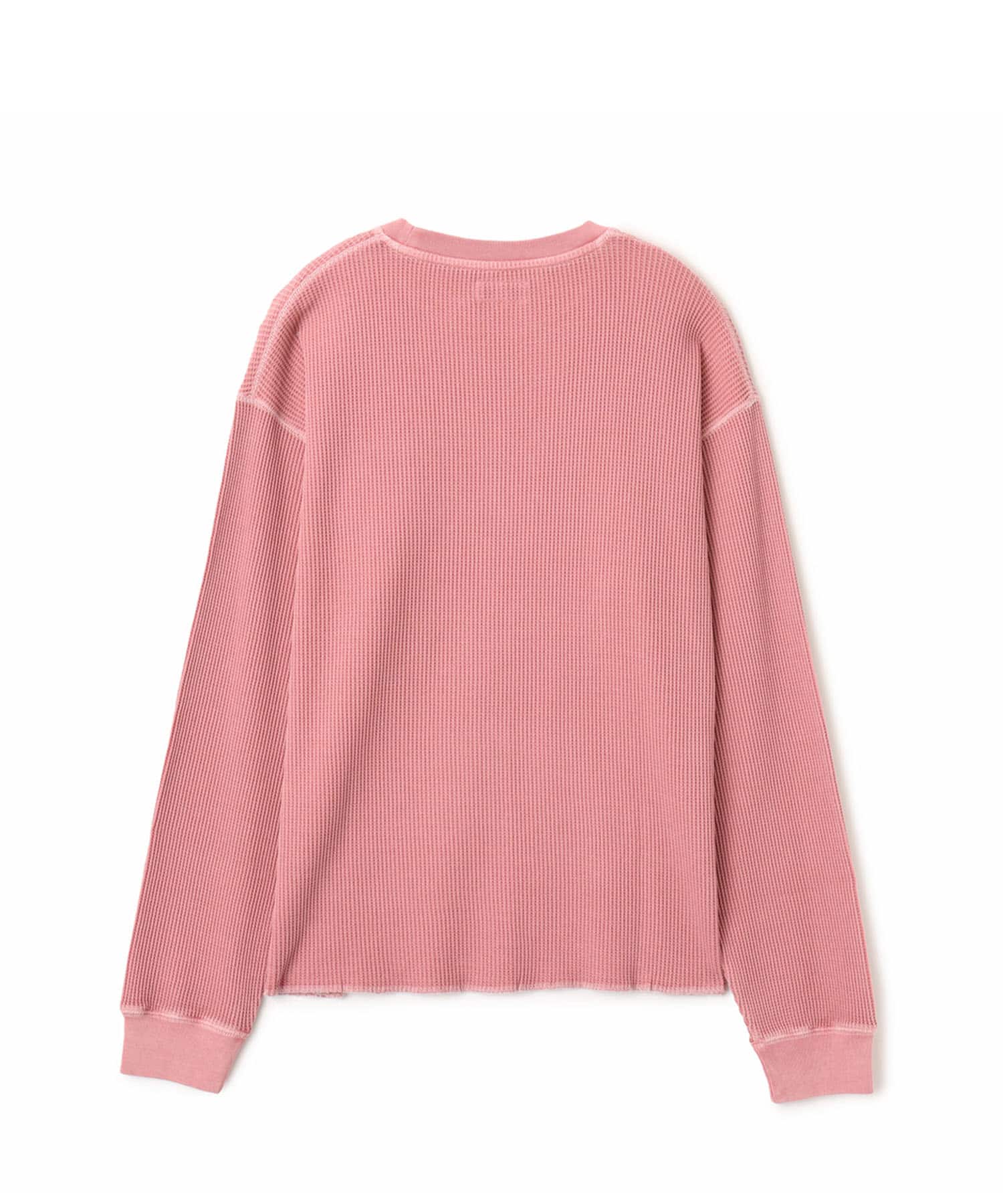 atmos Waffle LS T-shirt PINKの画像
