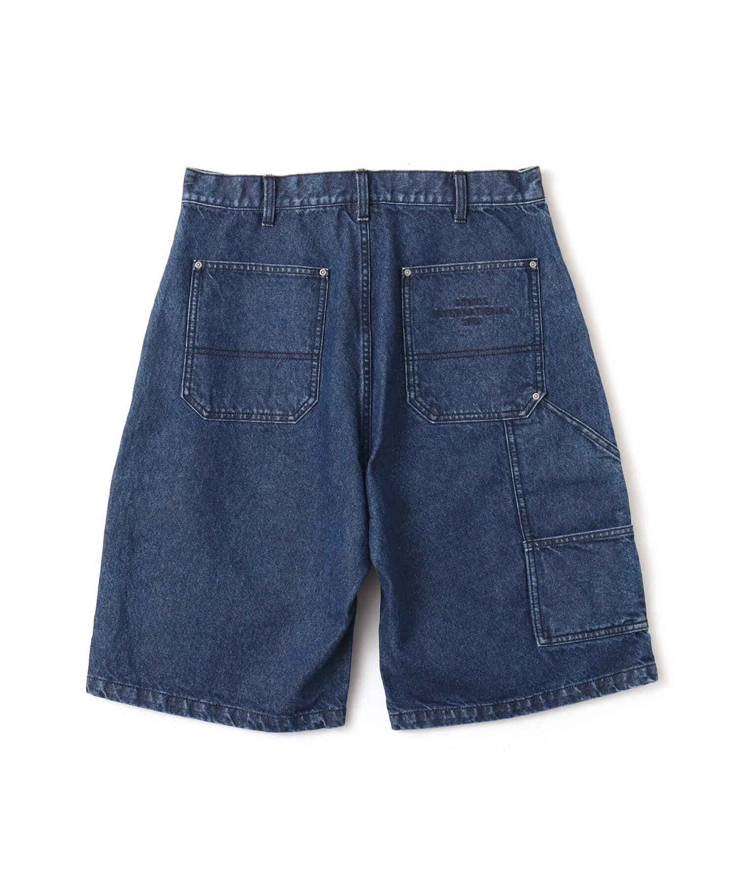 atmos Double-Knee Denim Shorts BLUEの画像