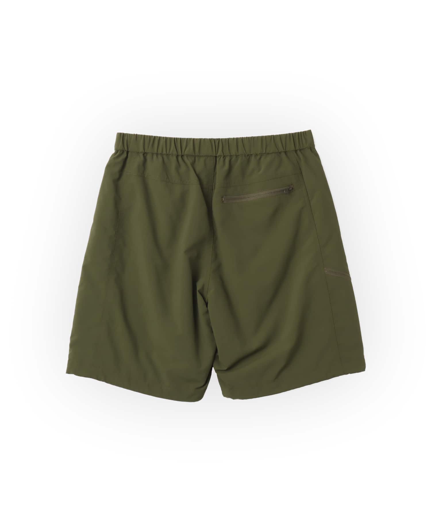 atmos Crinkled Nylon Shorts KHAKIの画像