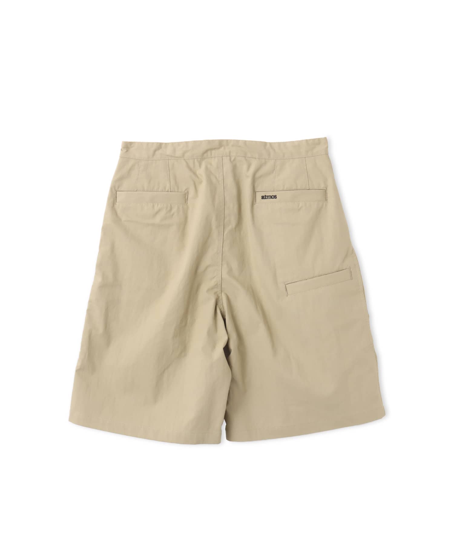 atmos 2-Tuck Baggy Shorts BEIGEの画像
