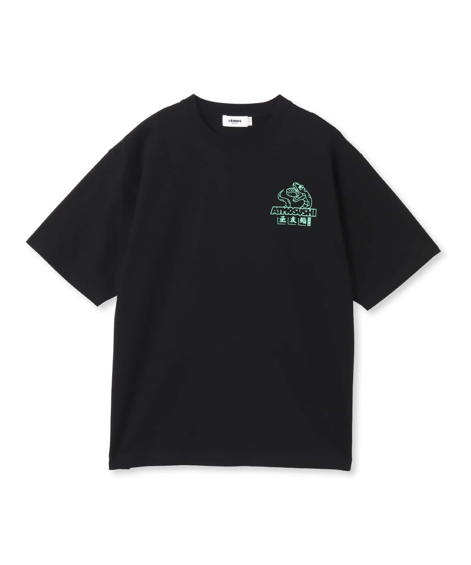 atmos ATMOSUSHI T-shirt BLACKの画像