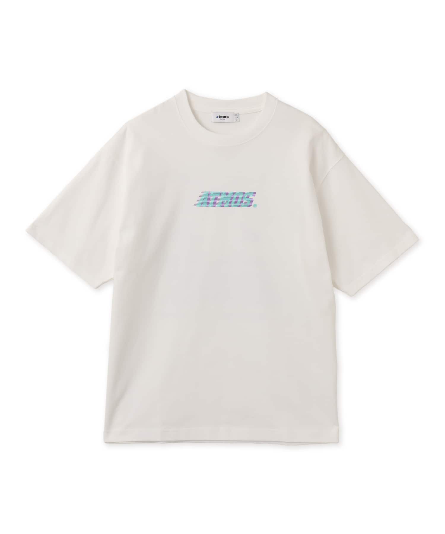 atmos Movement Logo T-shirt WHITEの画像