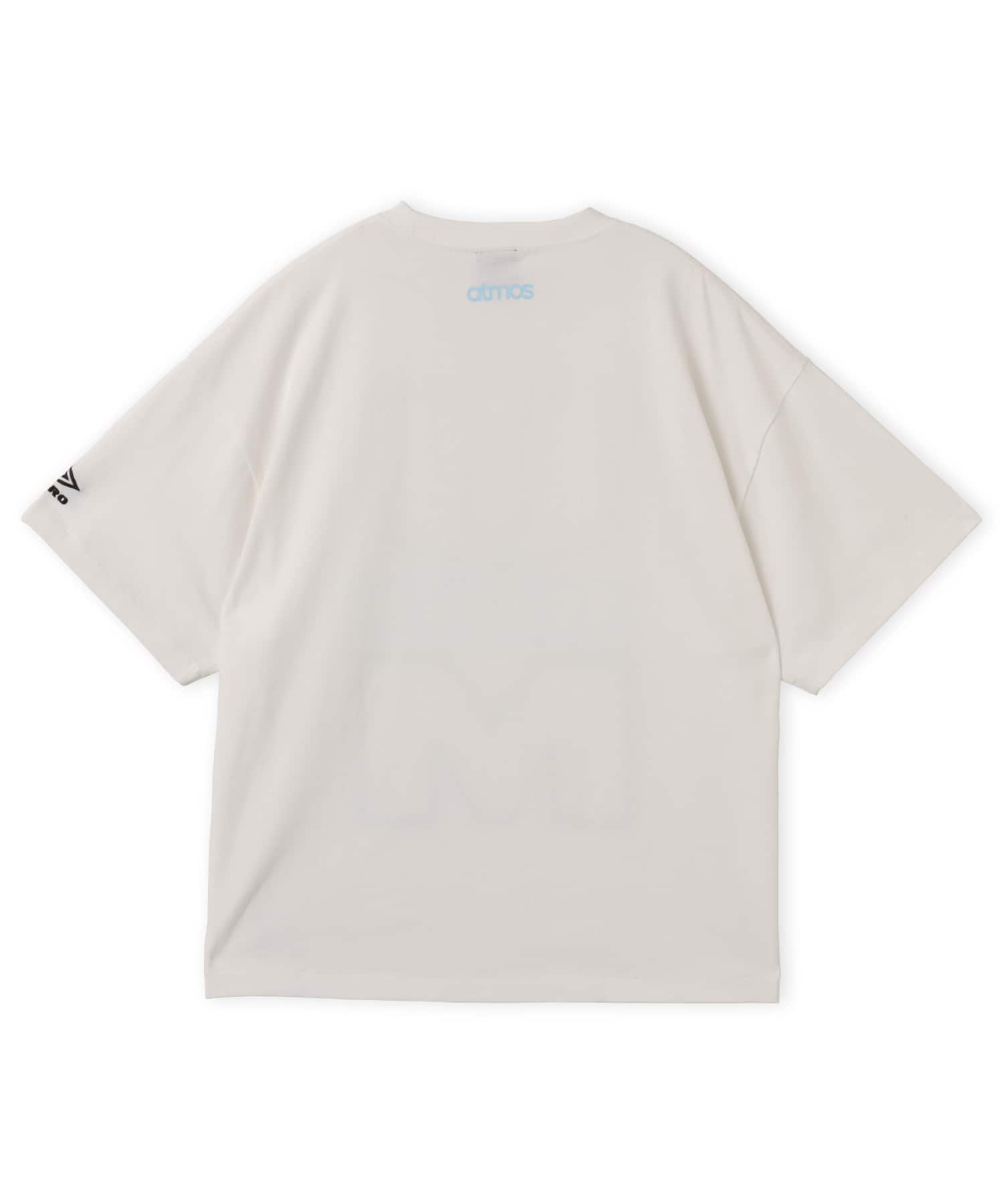 UMBRO x atmos Big Silhouette T-shirt WHITEの画像