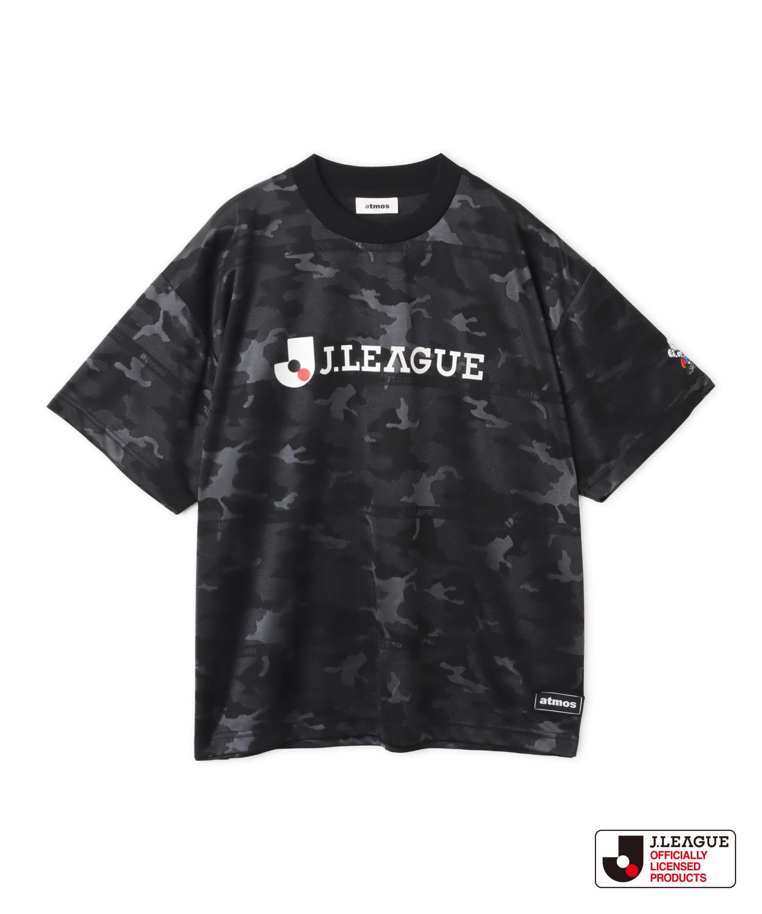 atmos x J.LEAGUE CHAMPIONS T-shirt BLACKの画像