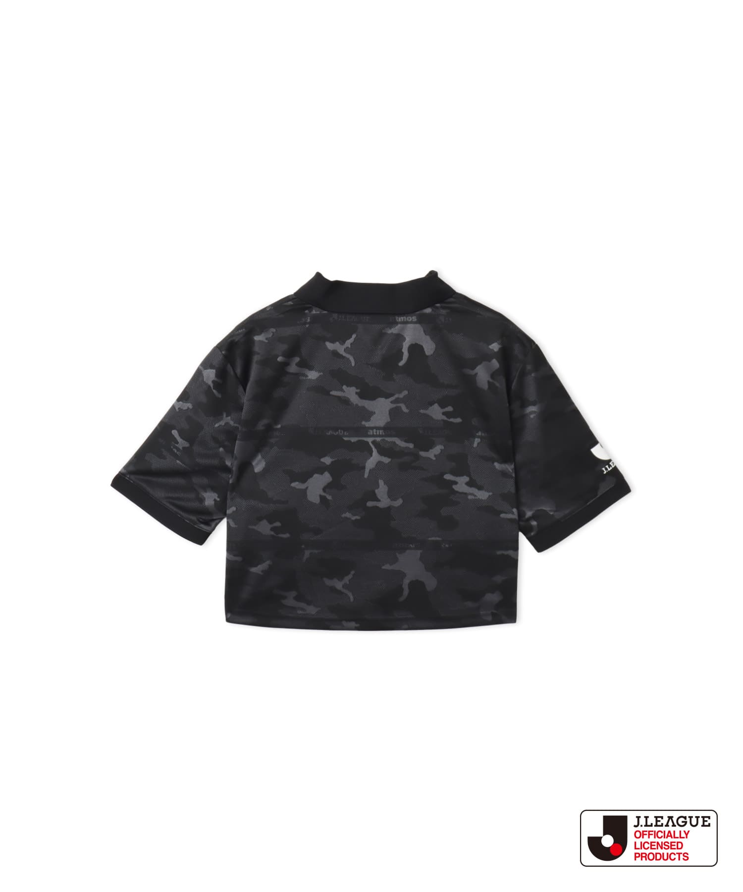 atmos pink x J.LEAGUE  浦和レッズ Cropped T-shirt BLACKの画像