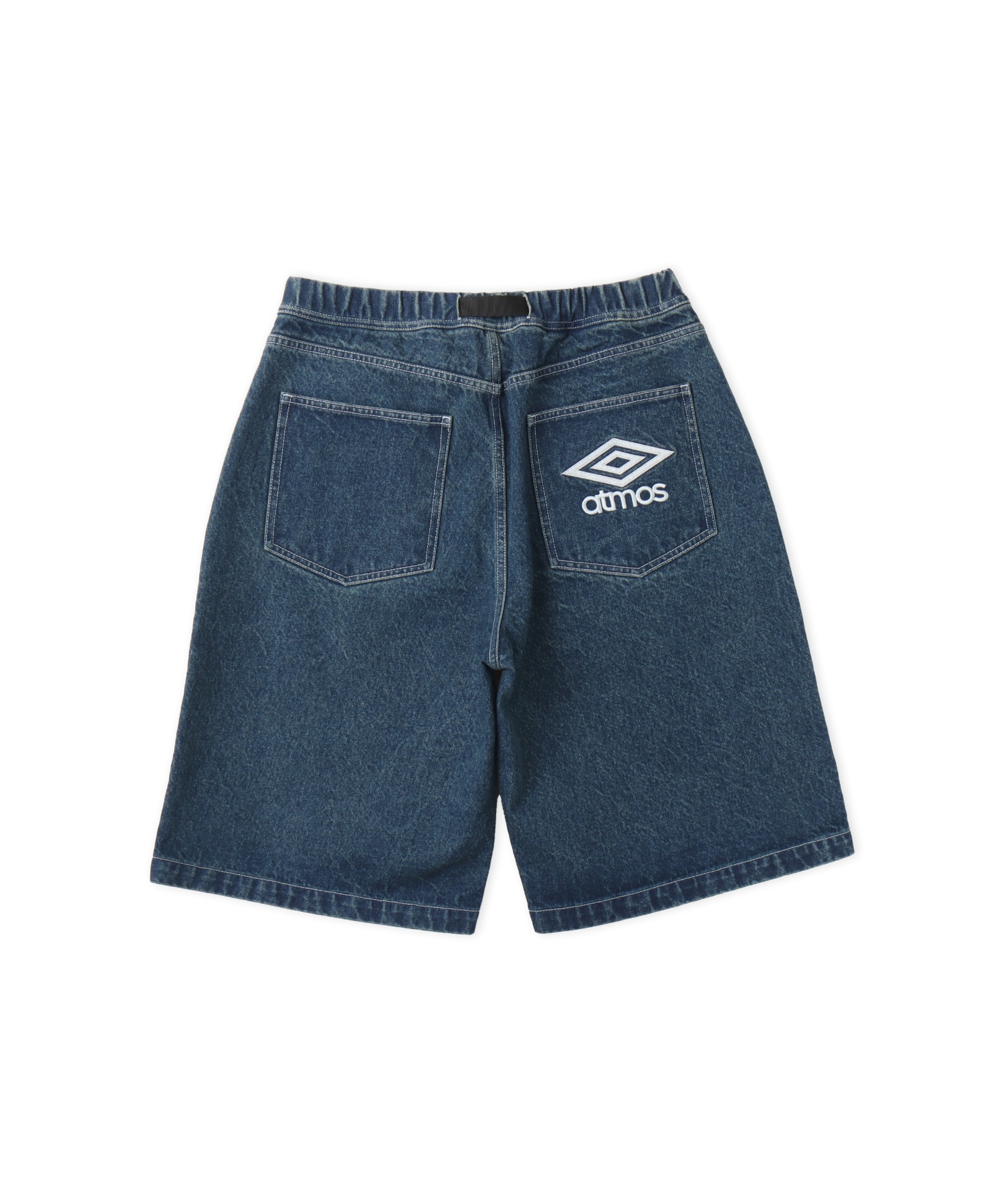 UMBRO x atmos pink Women's Baggy Shorts BLUEの画像