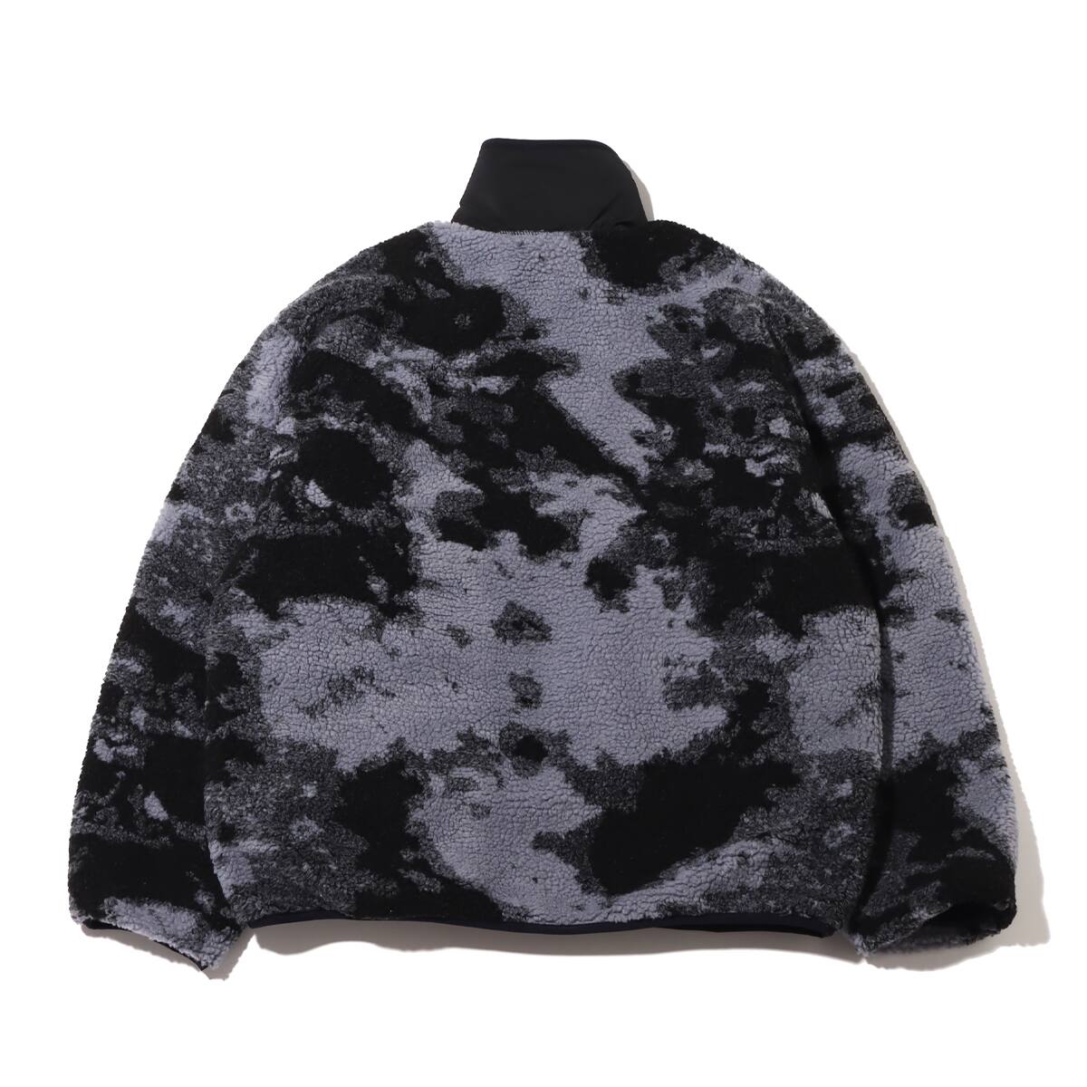 atmos REVERSIBLE FLEECE JACKET BLACK