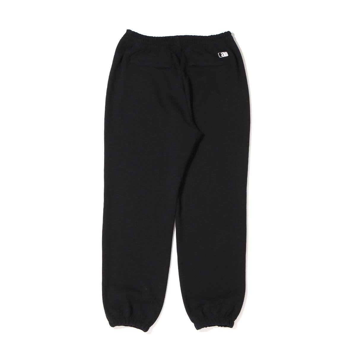 atmos OLD ENGLISH SWEAT PANT BLACK 22SP-I