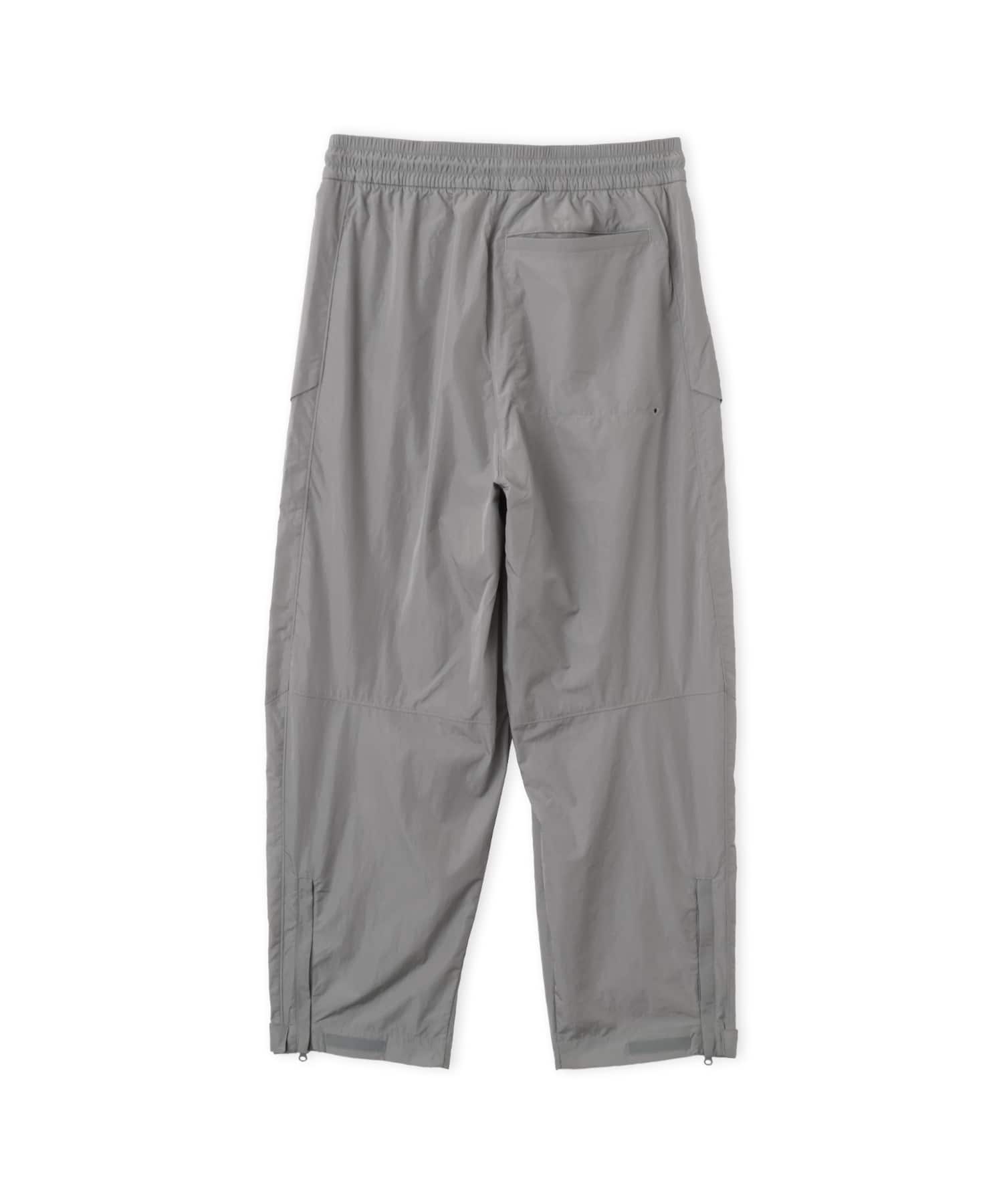 New Balance NB GREY NYLON WIDE TAPERED PANTS スレートグレーの画像