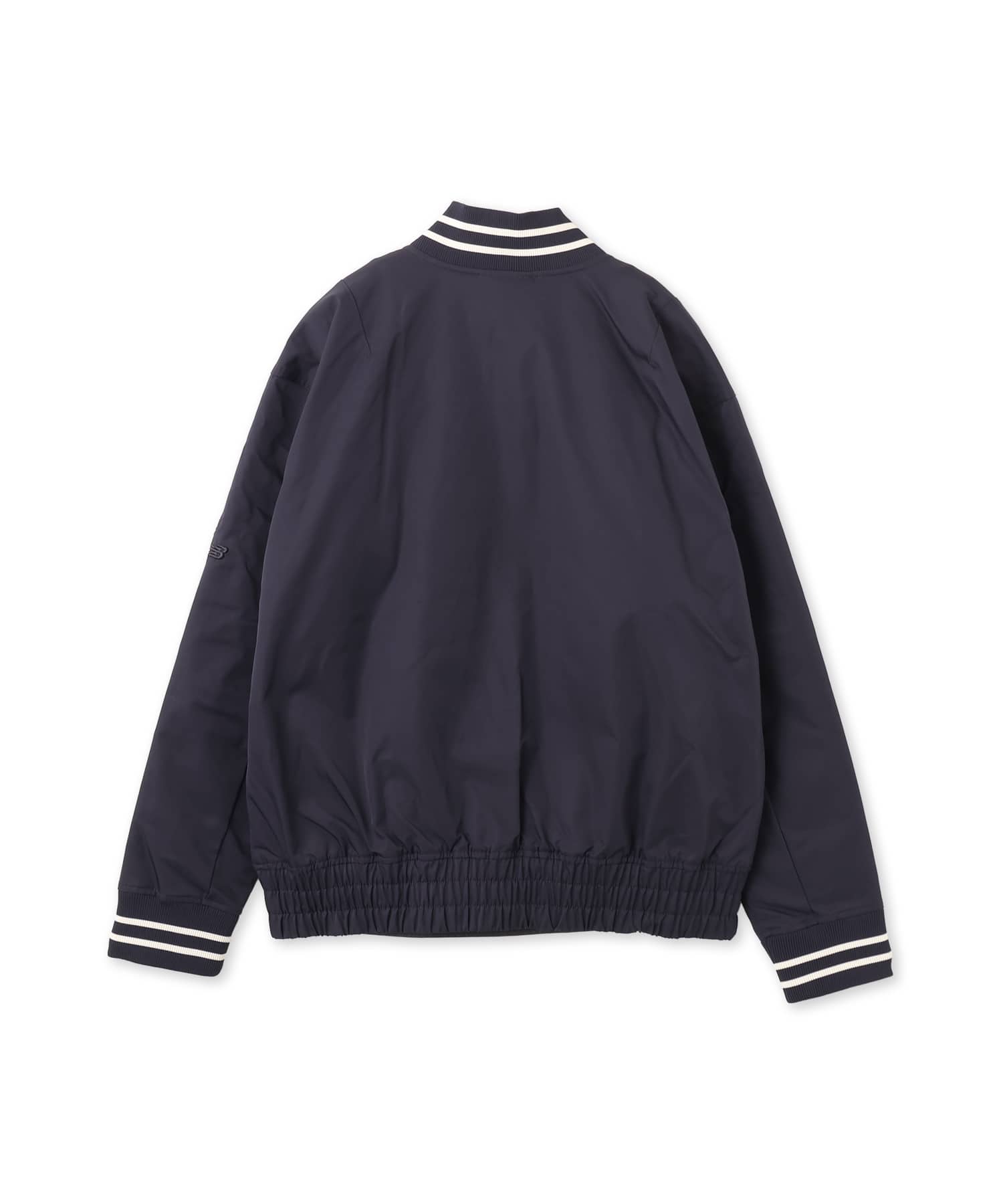 New Balance SHOHEI OHTANI SIGNATURE 2-IN-1 VARSITY JACKET ダークナイトの画像