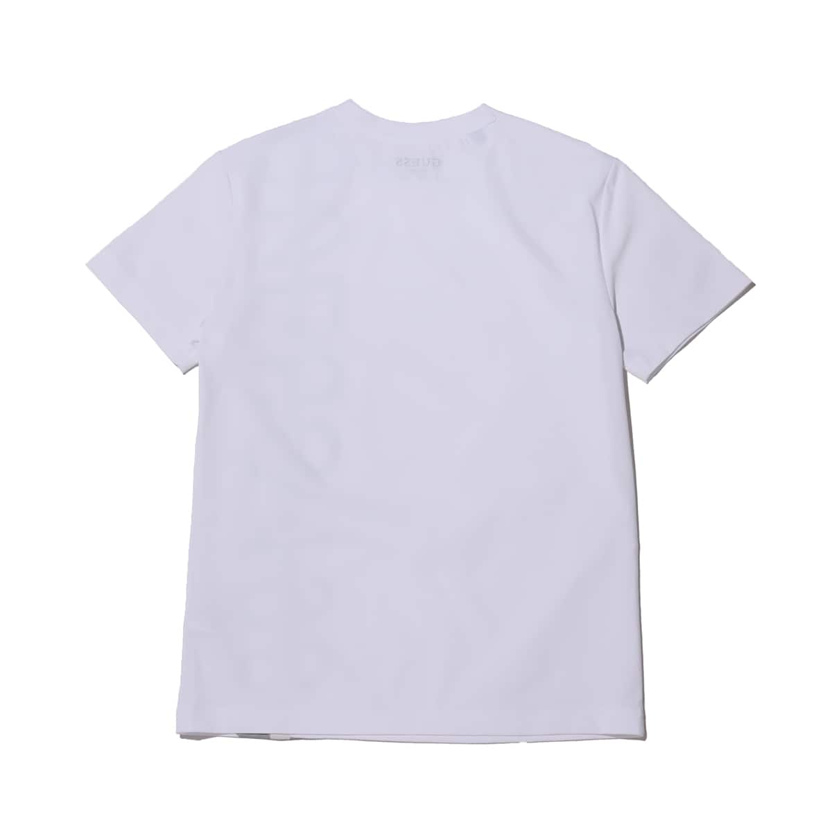GUESS S/SLV TEE SHIRT WHITE 21SS-Iの画像